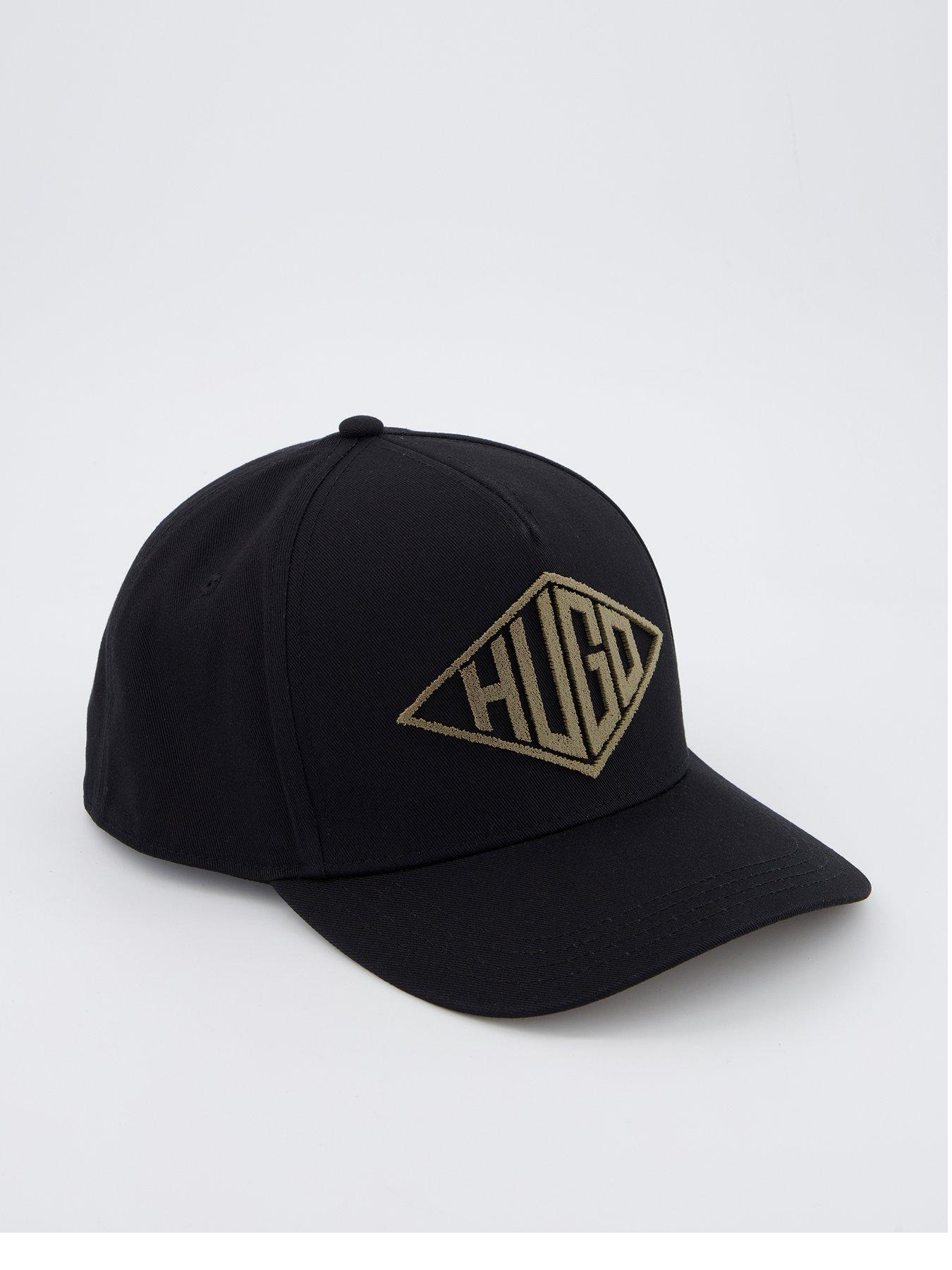 Image 1 of 4 of HUGO Marsel-Geo Logo Cap- Black