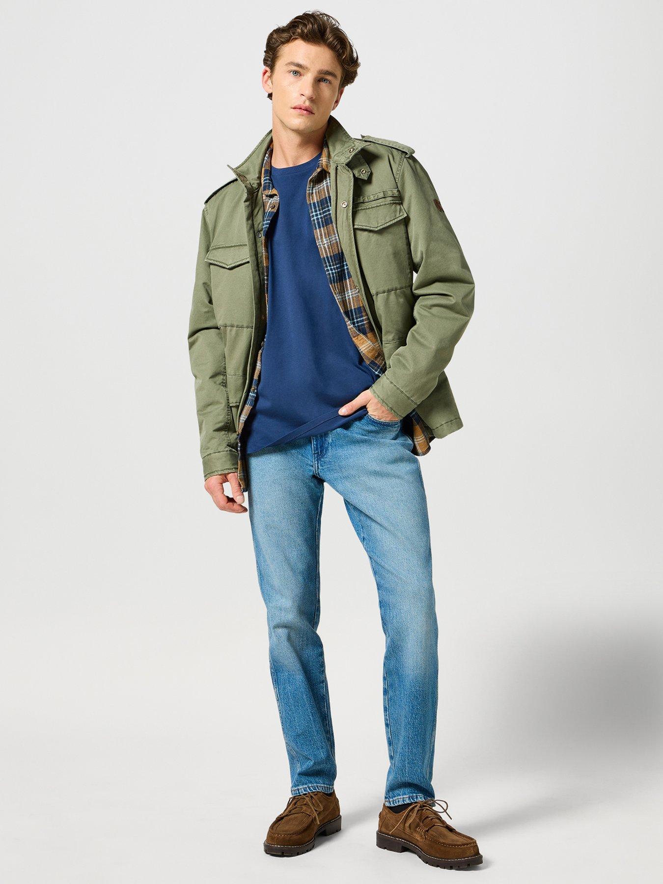 wrangler-wrangler-river-regular-tapered-fit-jeans--blueback