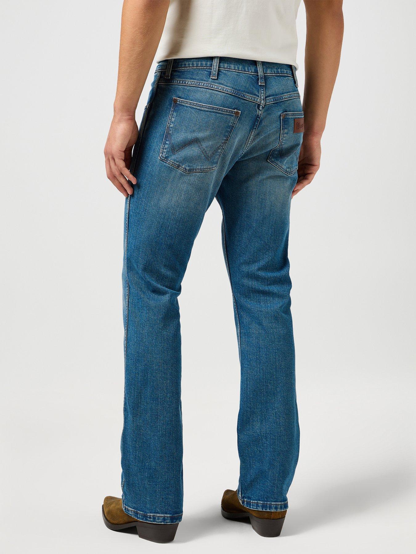 Image 2 of 5 of Wrangler Horizon Regular Bootfit Jeans - Blue