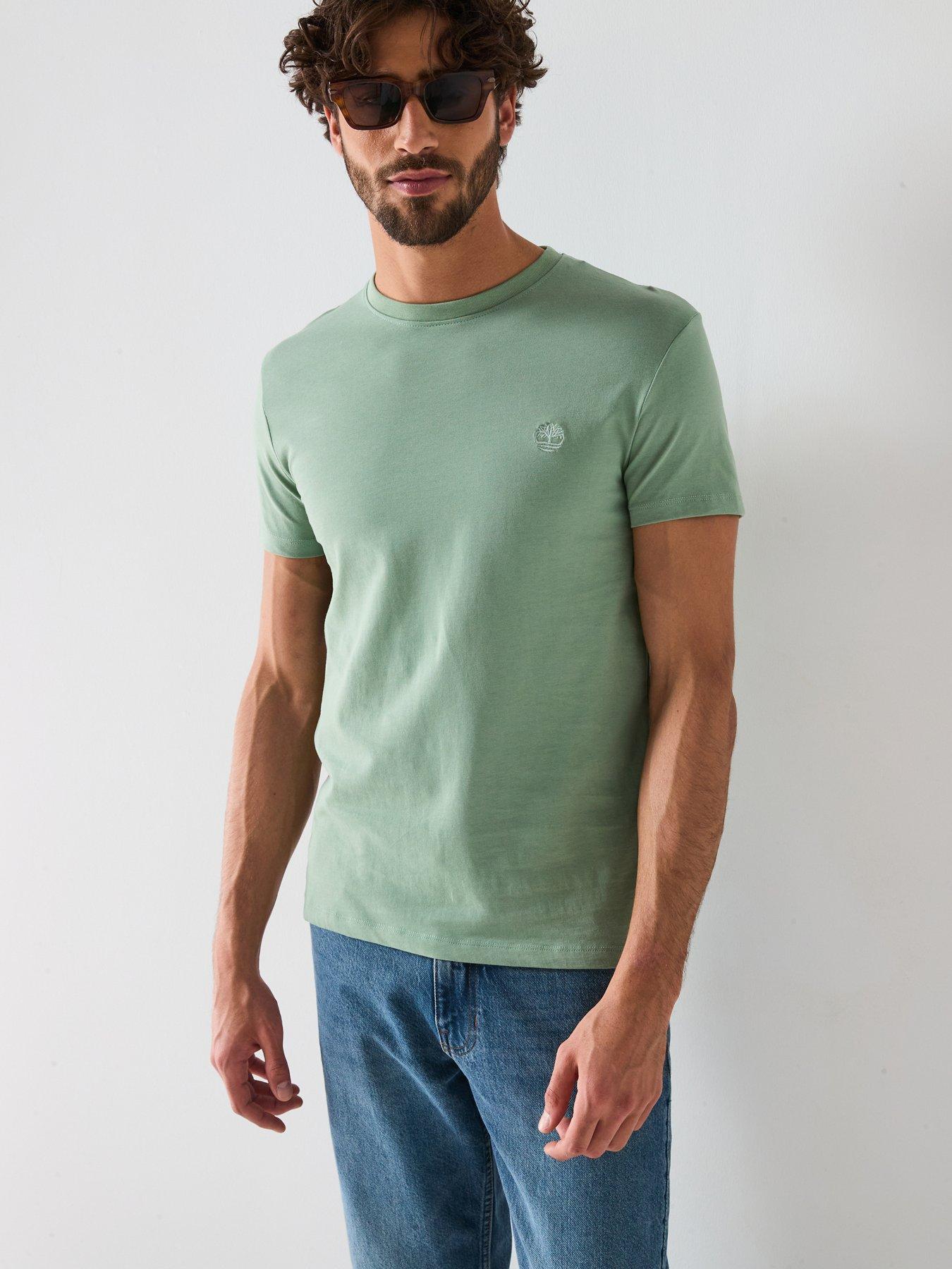 timberland-durable-water-repellent-bomber-light-greenfront