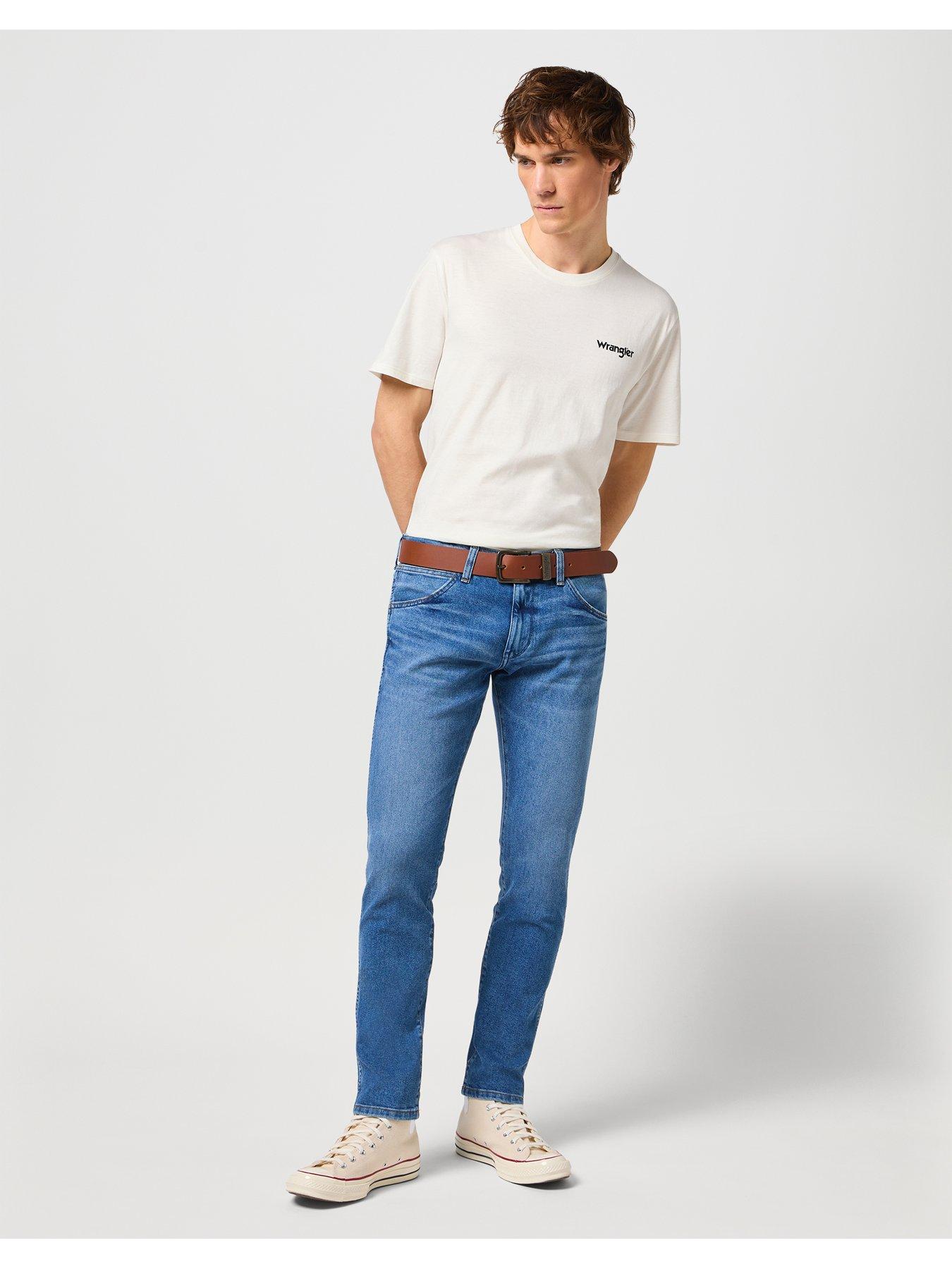 wrangler-wrangler-metal-loop-leather-belt--brownoutfit