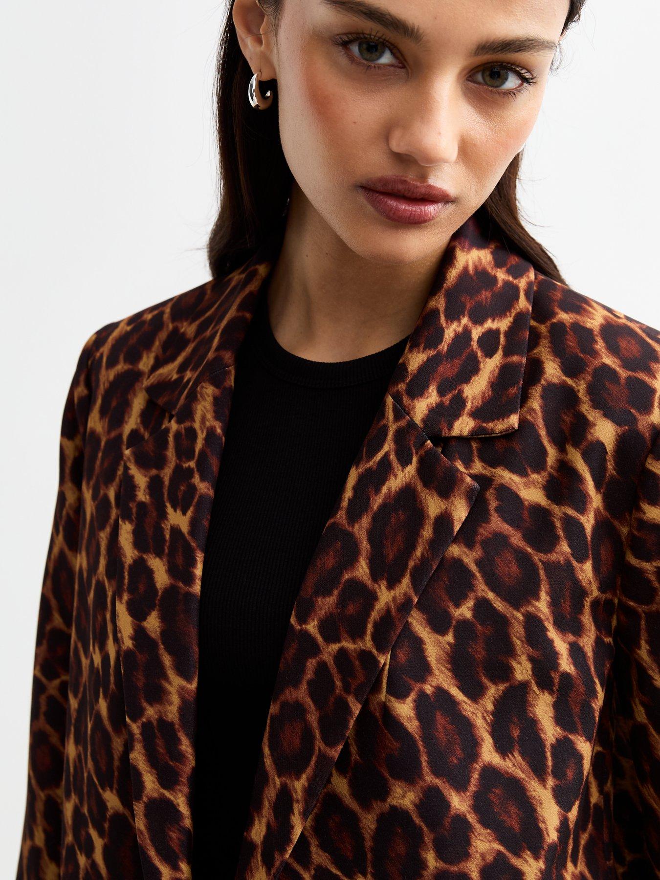 new-look-brown-leopard-print-blazeroutfit