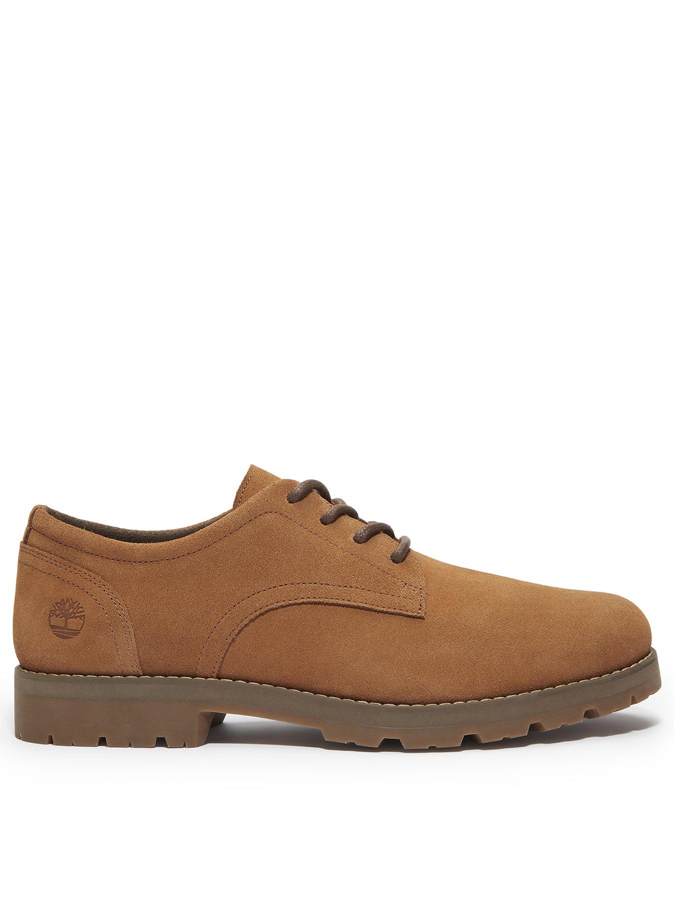 Image 1 of 5 of Timberland Britton Square Suede Lace Up Shoes - Brown