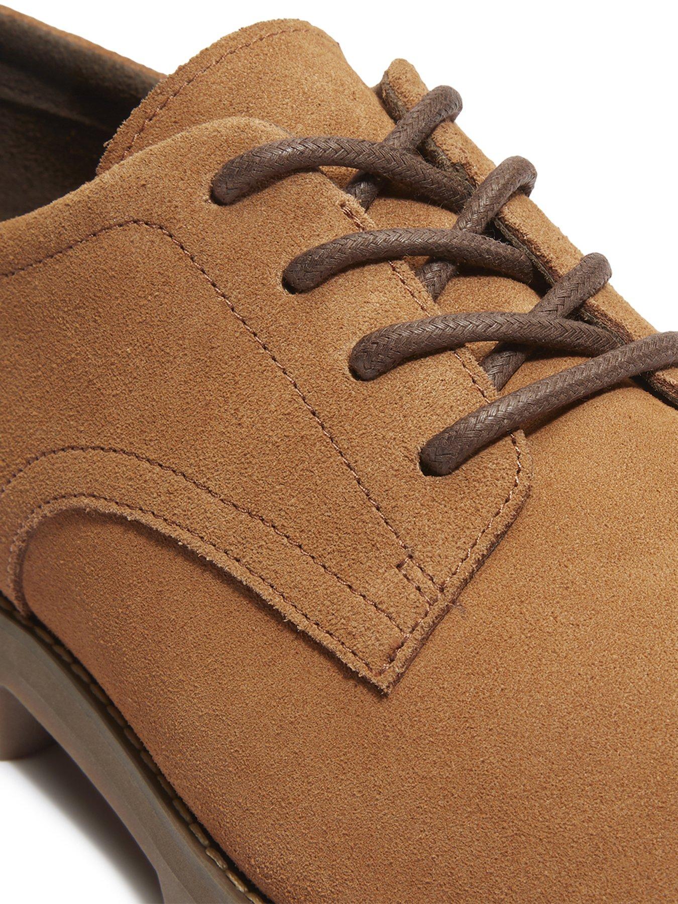 Image 5 of 5 of Timberland Britton Square Suede Lace Up Shoes - Brown