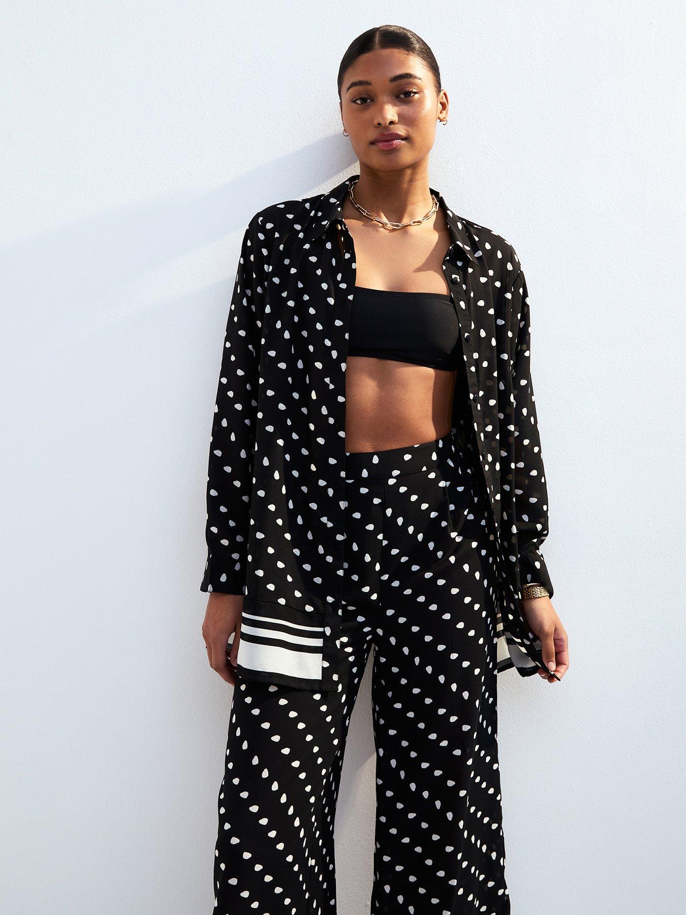 new-look-black-polka-dot-wide-leg-beach-trousersoutfit