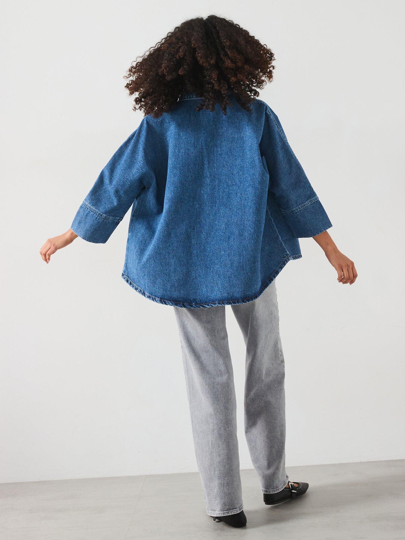 only-cuff-detail-34-sleeve-shirt-blueback