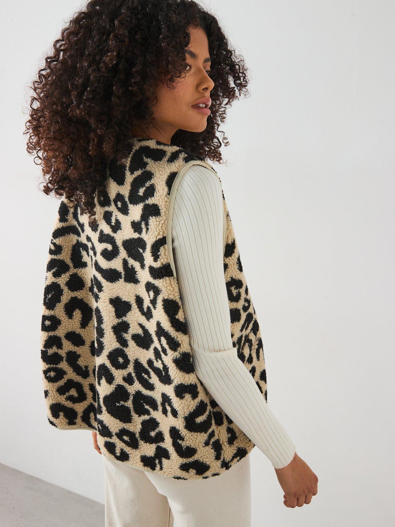 only-teddy-sleeveless-vest-and-cream-blackstillFront