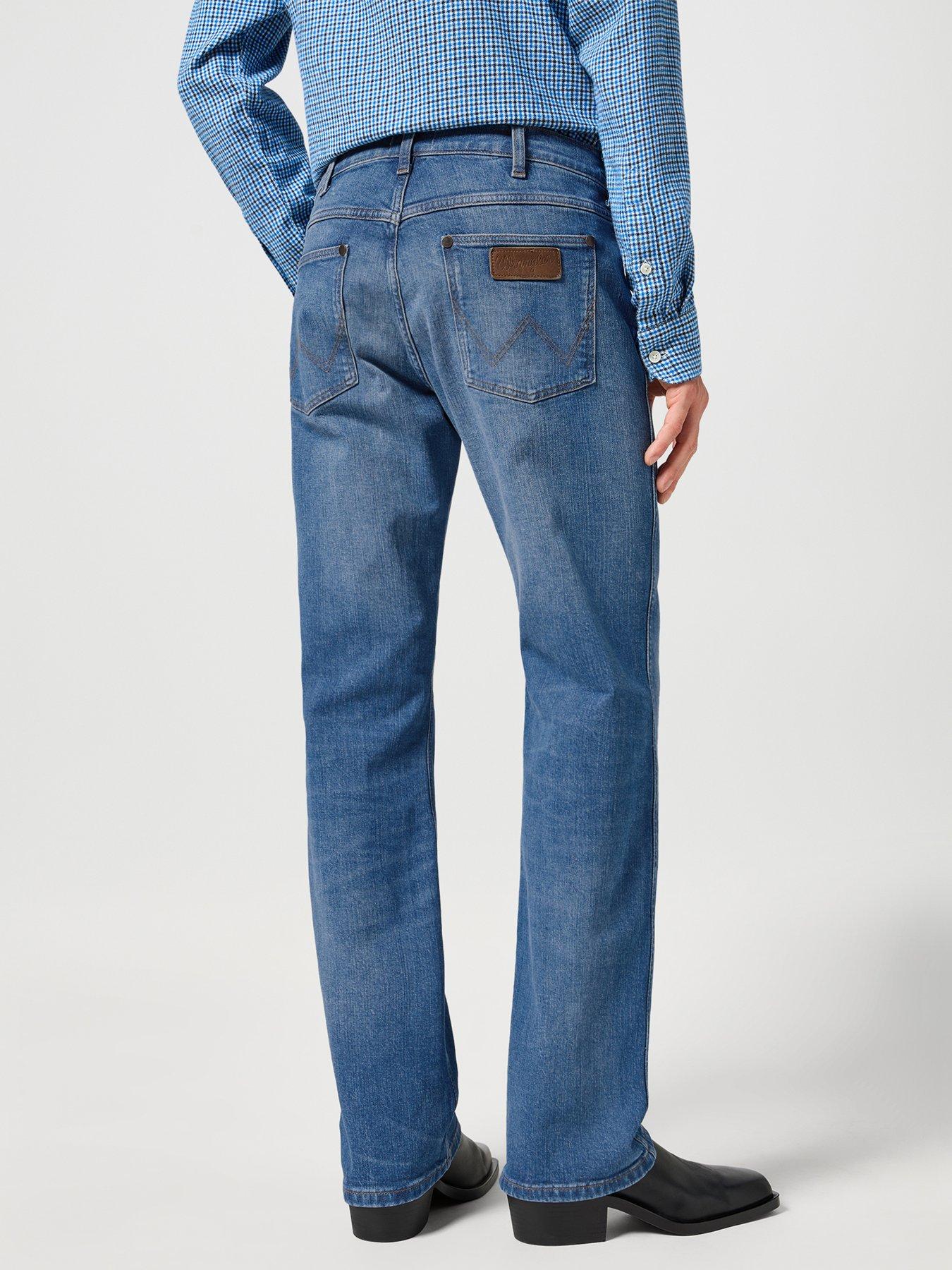 Image 2 of 5 of Wrangler Horizon Regular Bootfit Jeans - Blue