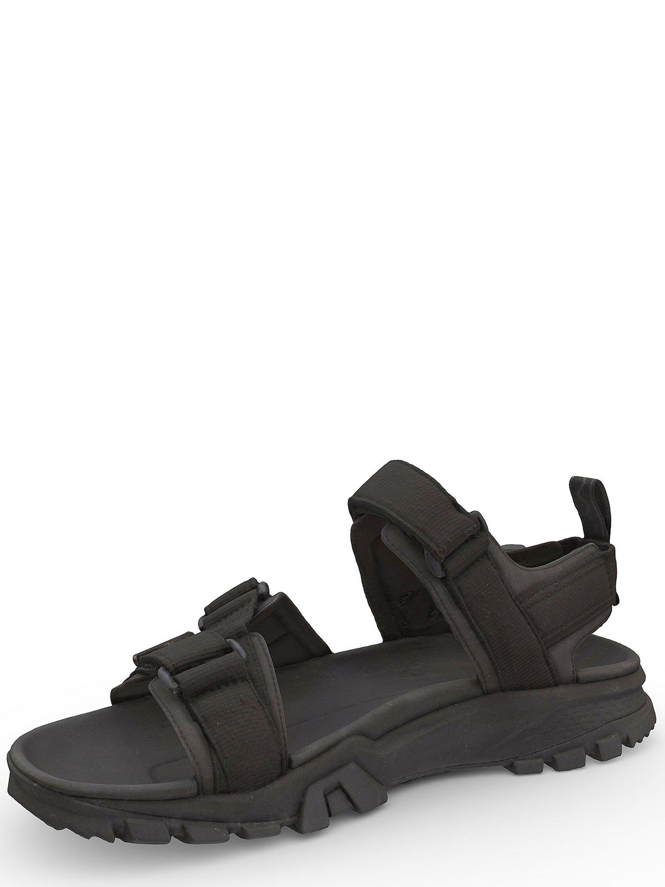 Image 4 of 6 of Timberland Garrison Trail Sandals - Black