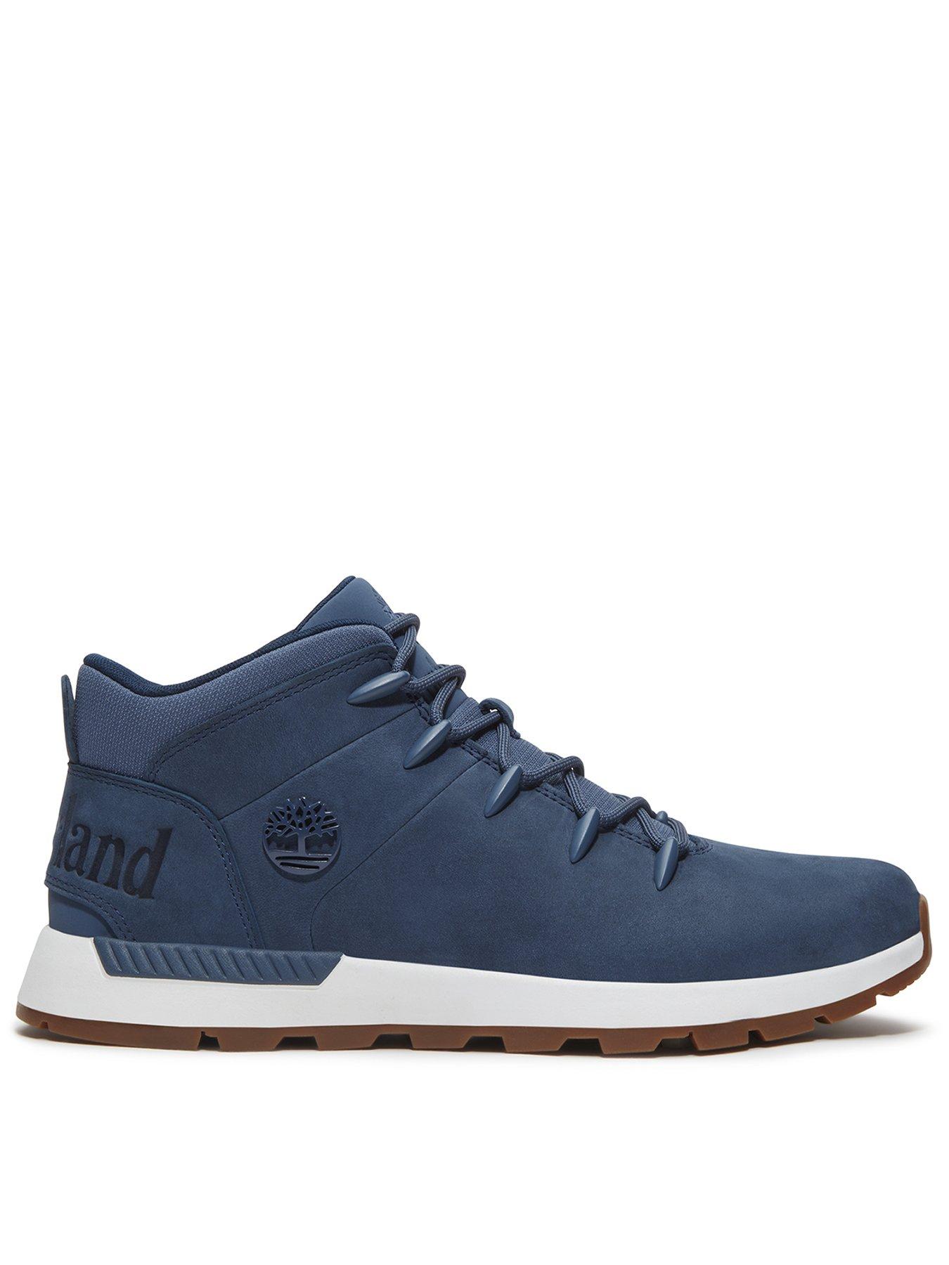 Image 1 of 5 of Timberland Sprint Trekker Lace Up Boots - Dark Blue