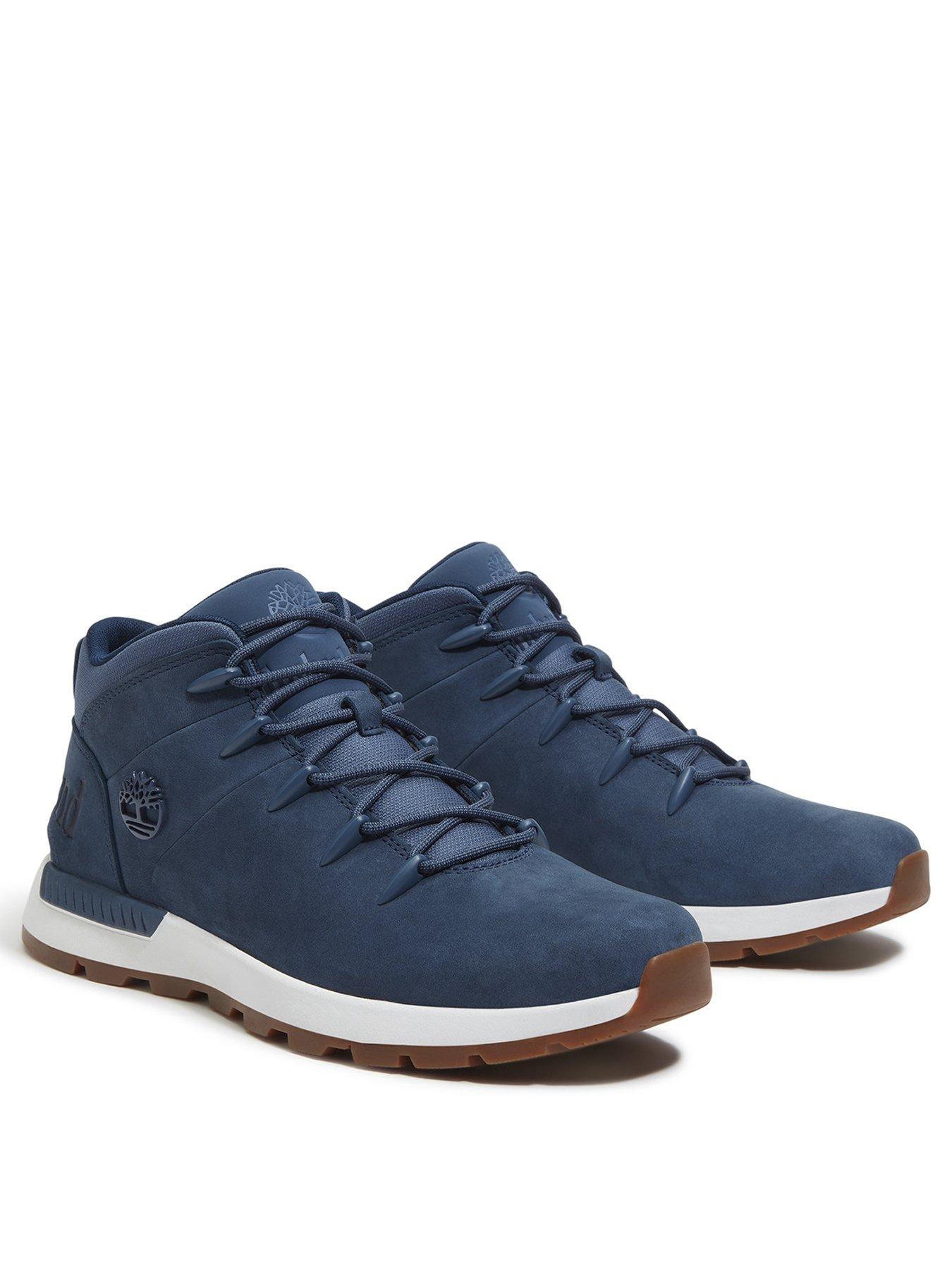 Image 2 of 5 of Timberland Sprint Trekker Lace Up Boots - Dark Blue