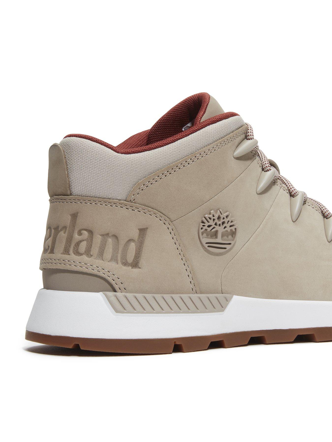 Image 6 of 6 of Timberland Sprint Trekker Lace Up Boots - Light Grey
