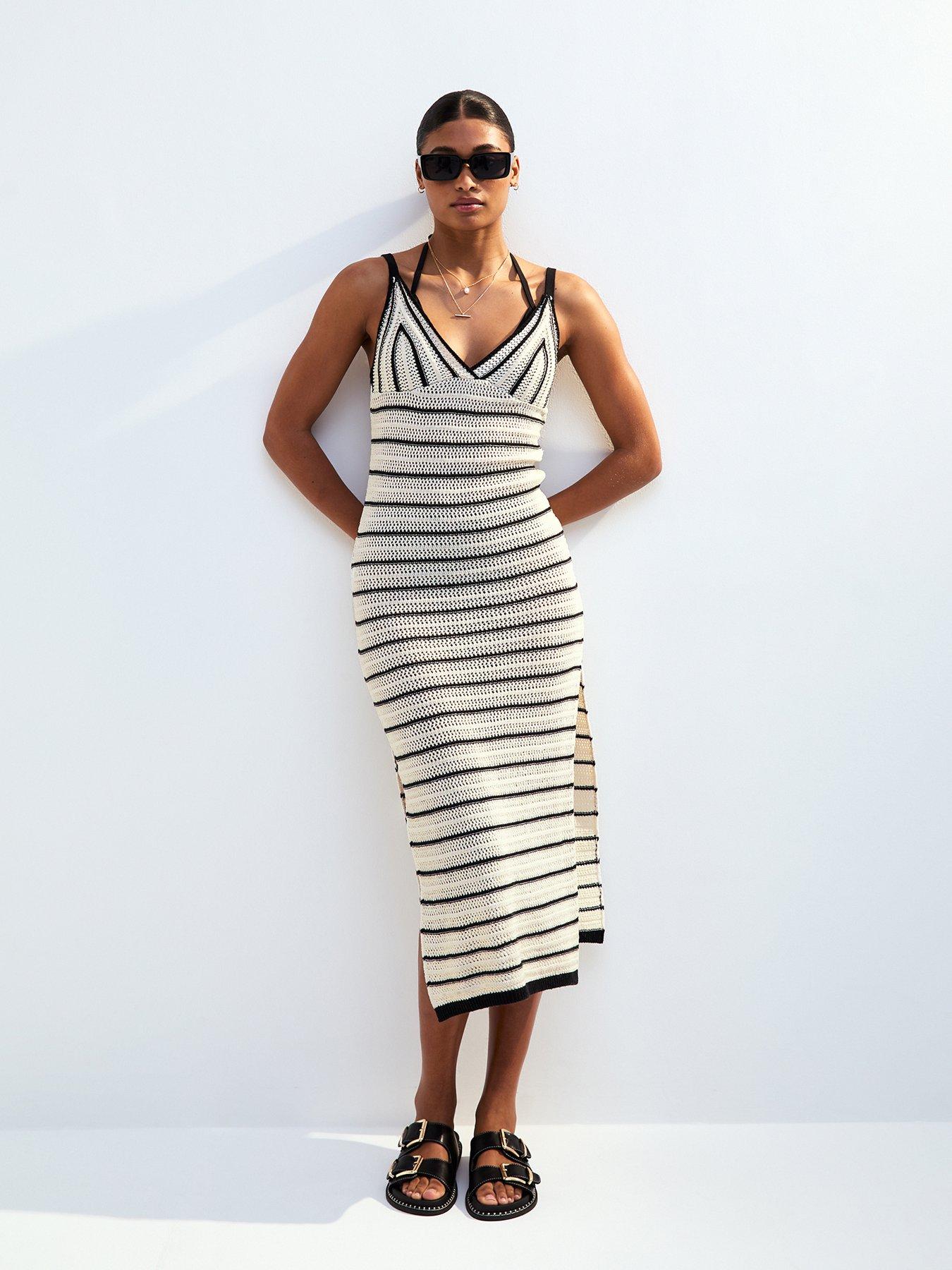 new-look-off-white-crochet-beach-maxi-dressfront