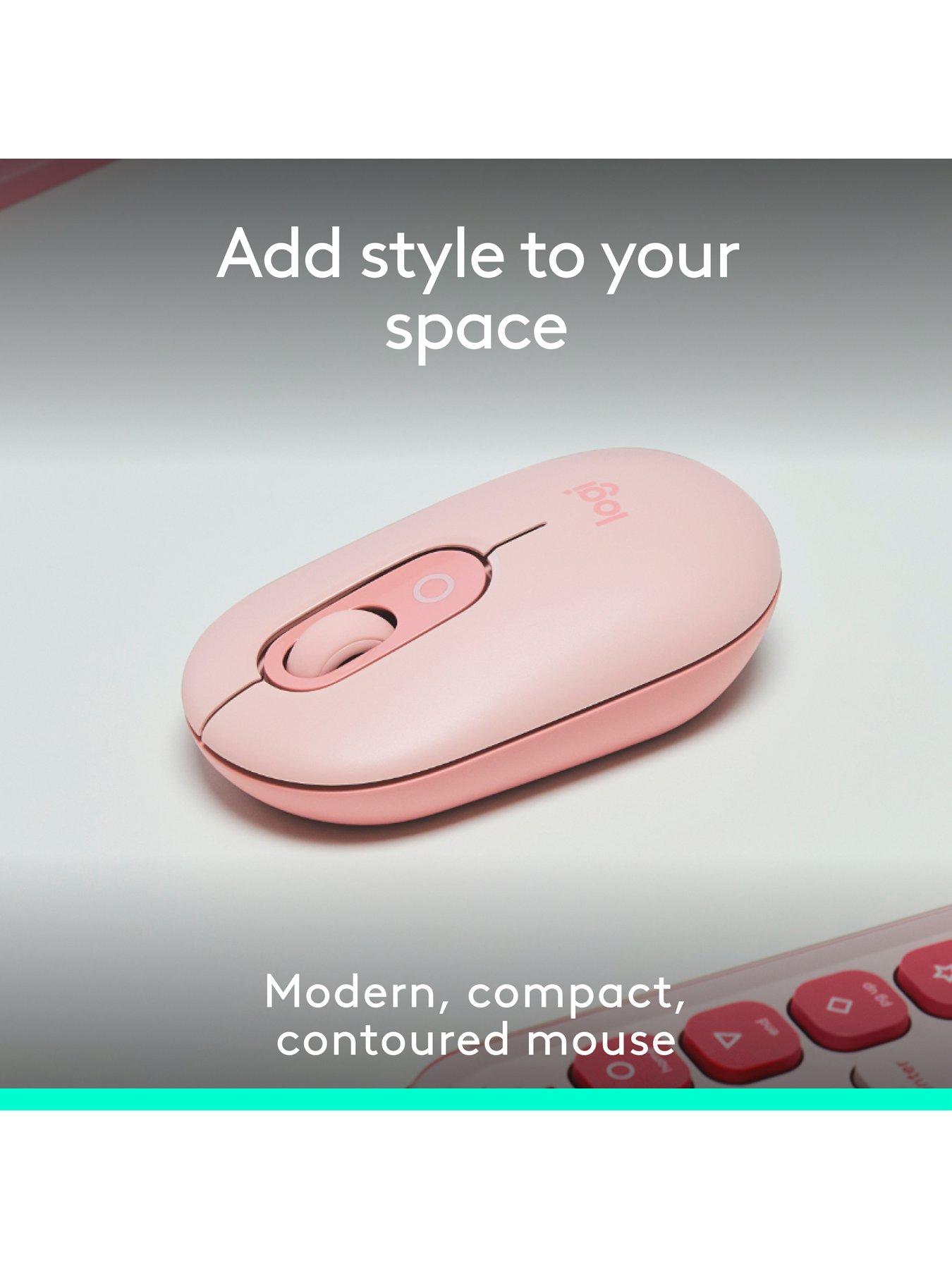 logitech-logitech-pop-portable-wireless-bluetooth-mouse-with-programmable-buttons-and-quiet-clicks-rosestillFront