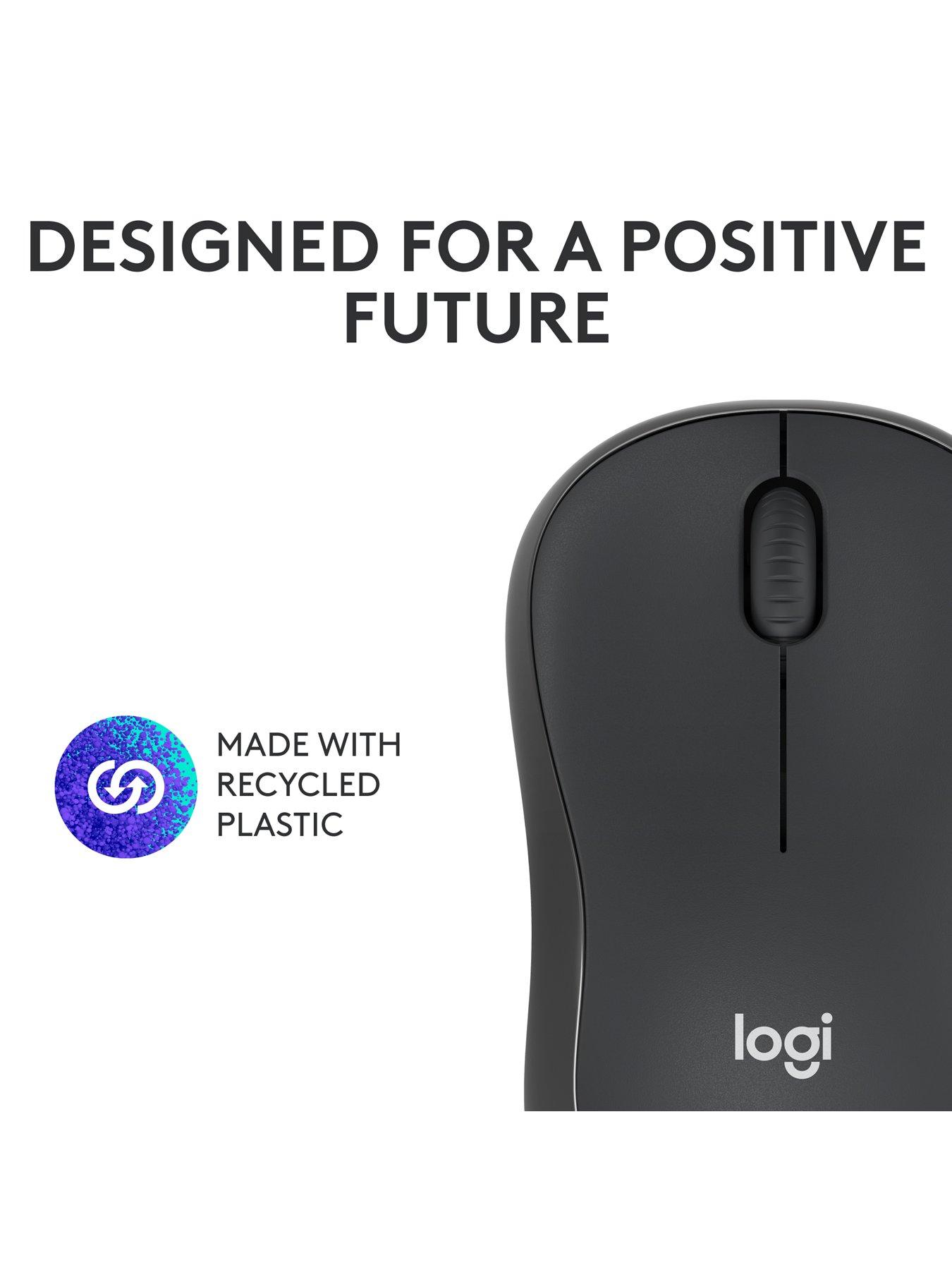 Image 7 of 7 of Logitech Logitech M240 Silent Bluetooth Mouse, Wireless, Compact, Portable, Smooth Tracking, Compatible With Pc, Mac, Laptop, Tablets Graphite
