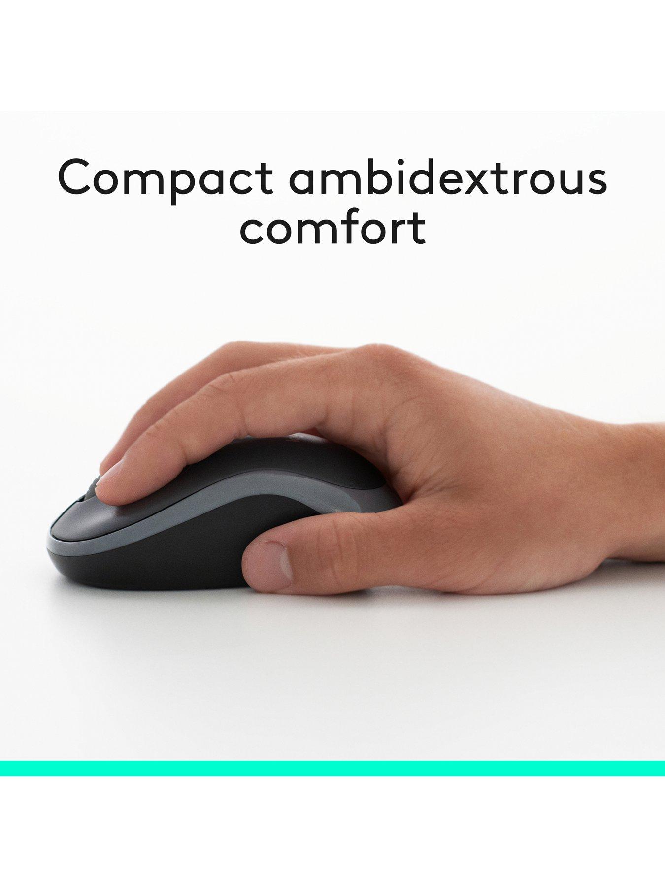 Image 3 of 7 of Logitech Mk270 Wireless Keyboard And Mouse Combo For Windows, 2.4 Ghz Wireless, Compact Mouse, 8 Multimedia And Shortcut Keys