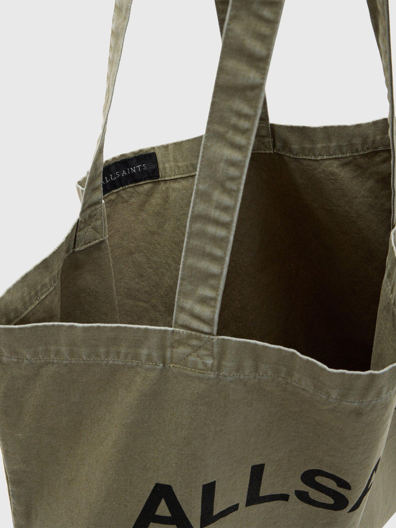 Image 5 of 5 of AllSaints Underground Logo Printed Tote Bag