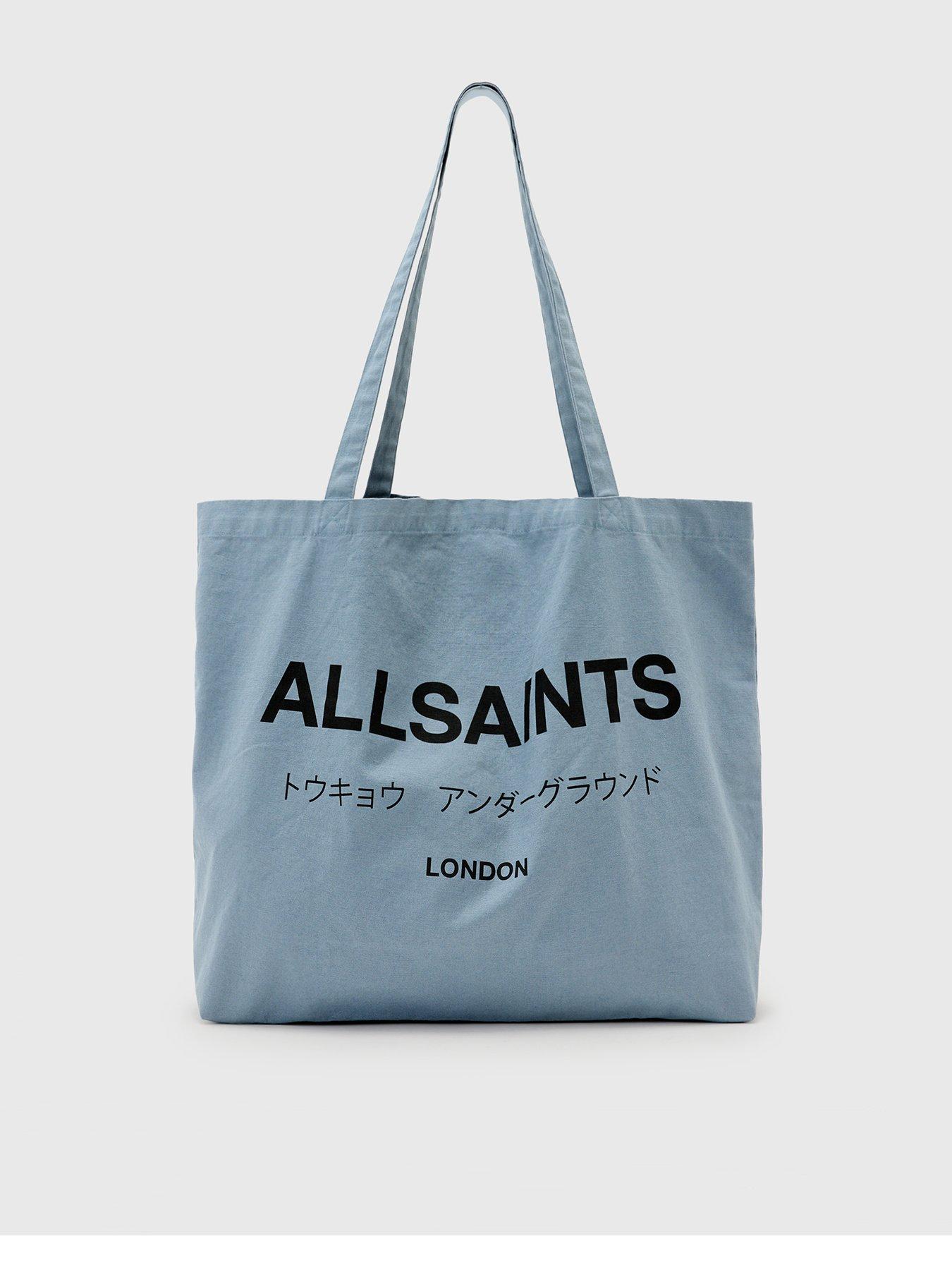 allsaints-underground-logo-printed-tote-bagfront