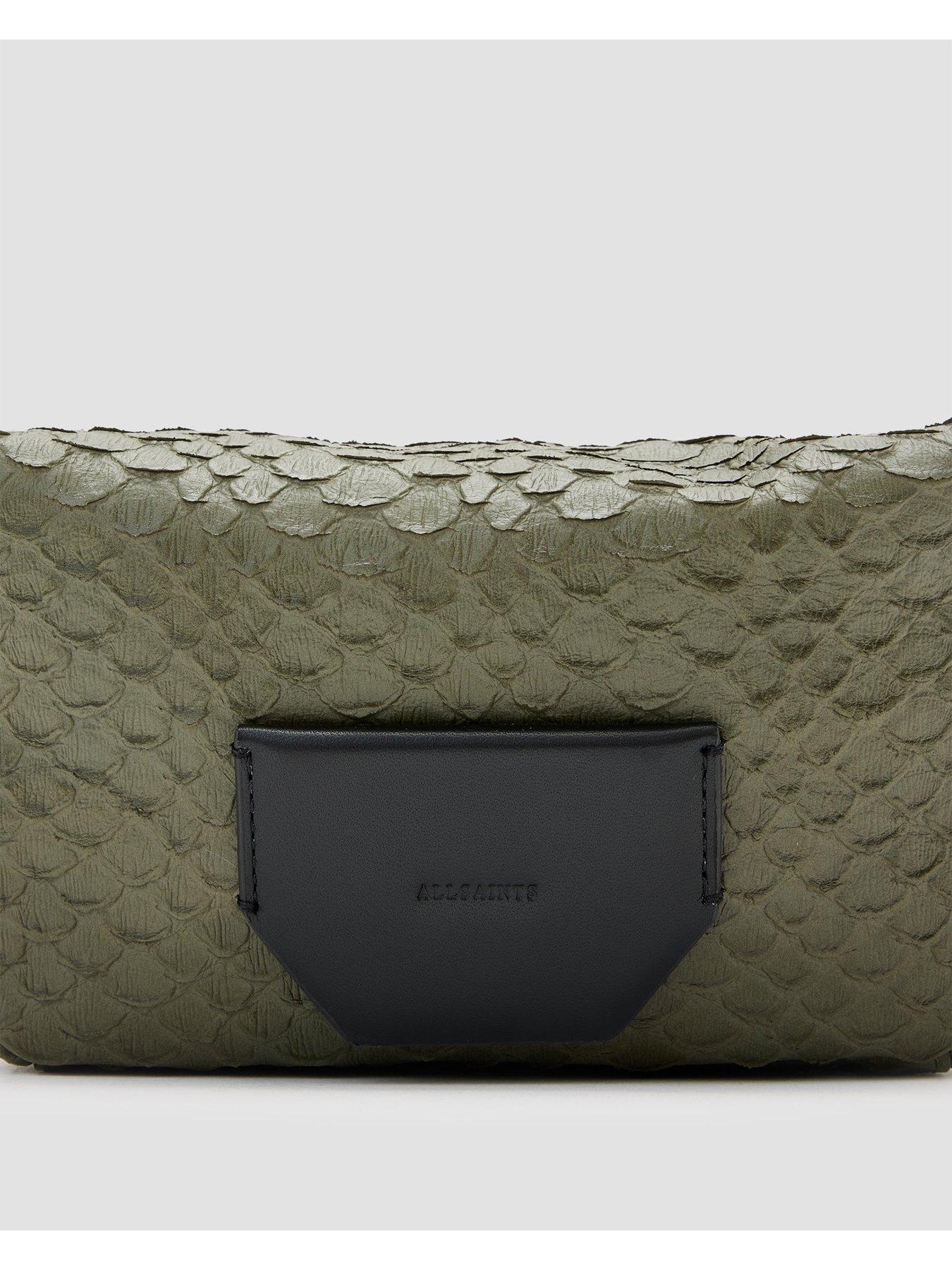 allsaints-madea-snake-effect-leather-crossbody-bag-dark-greenstillFront