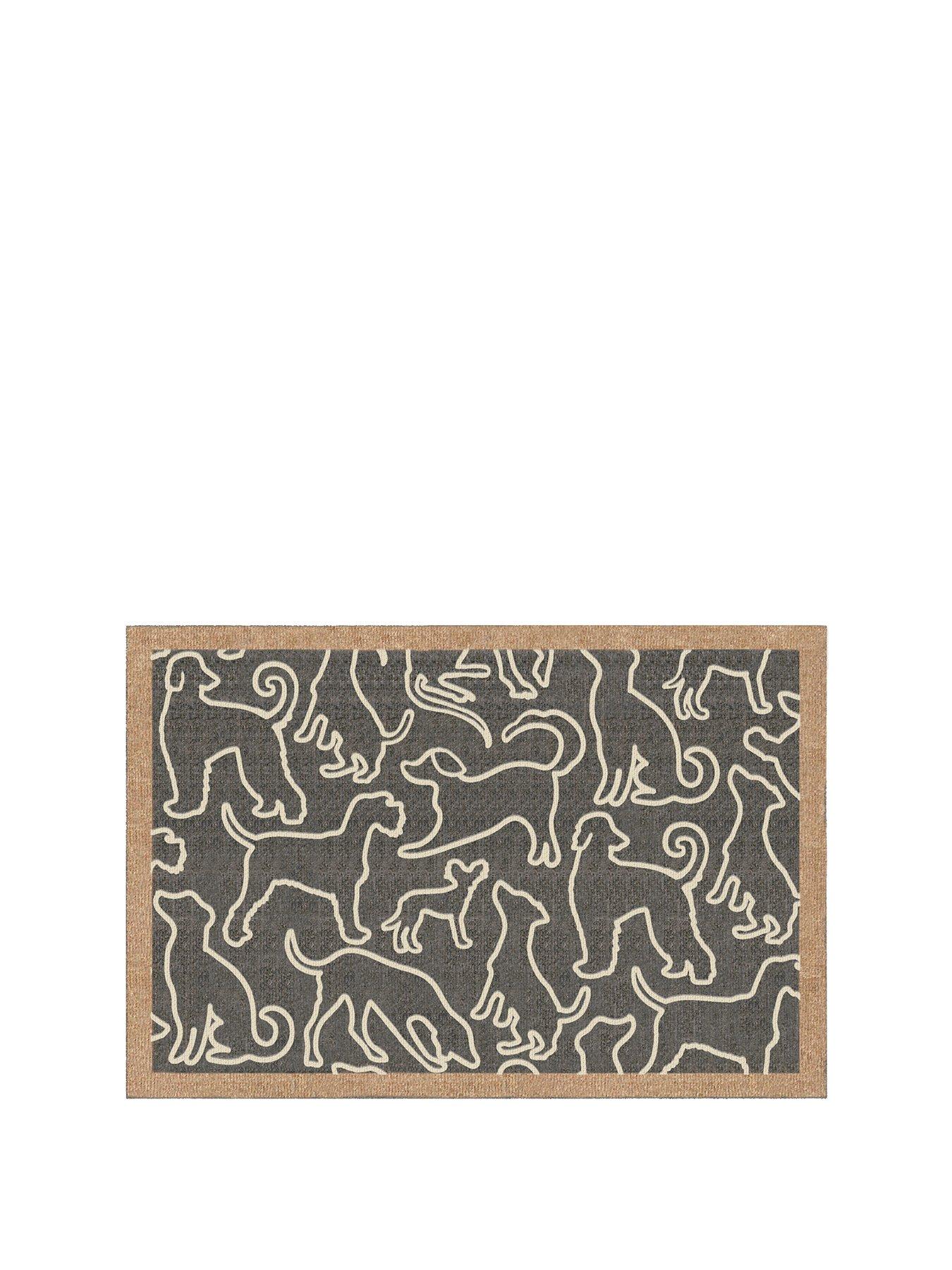 very-home-my-dog-outline-washable-doormat-50x75cmstillFront