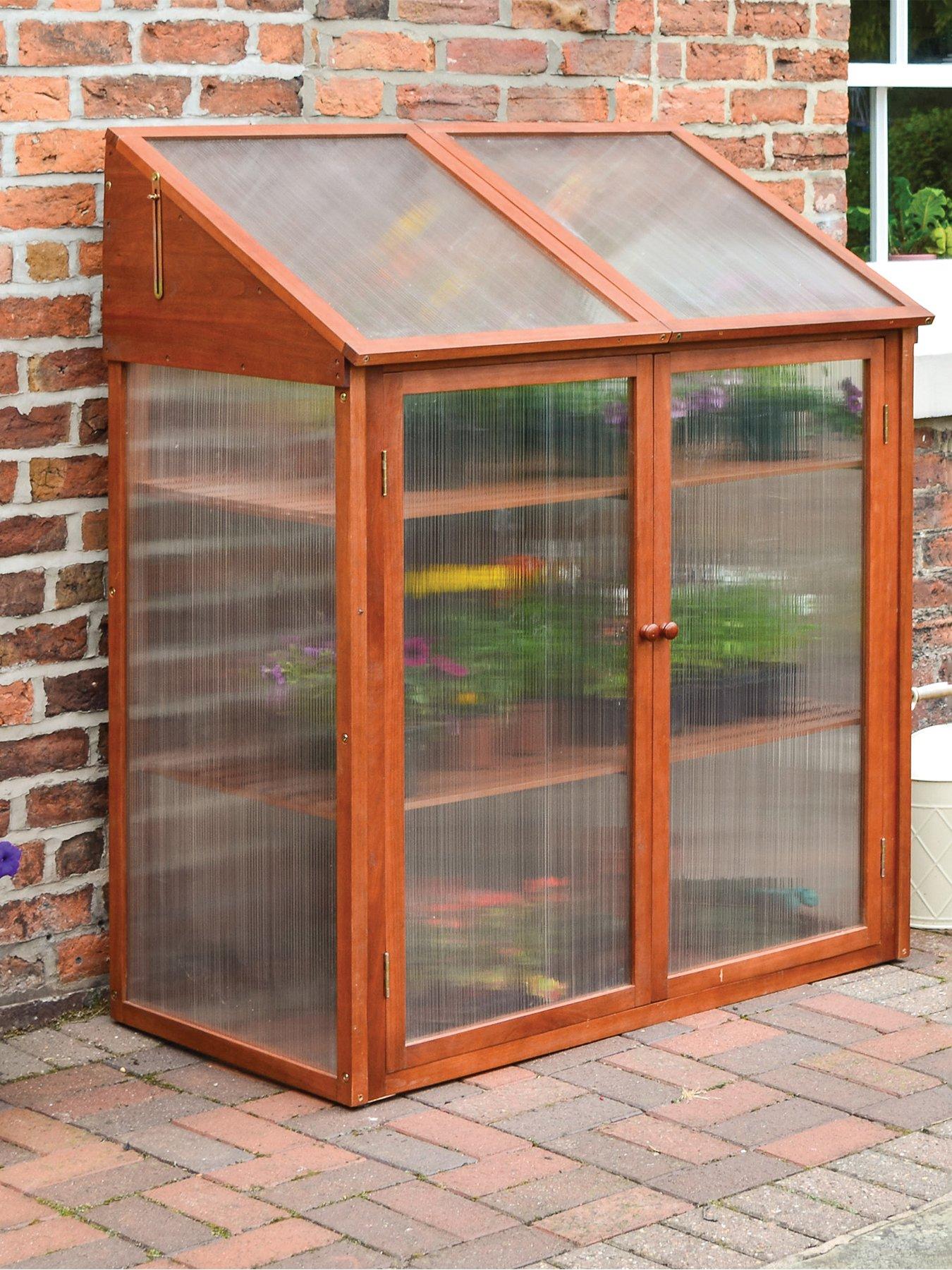 rowlinson-hardwood-mini-greenhouse