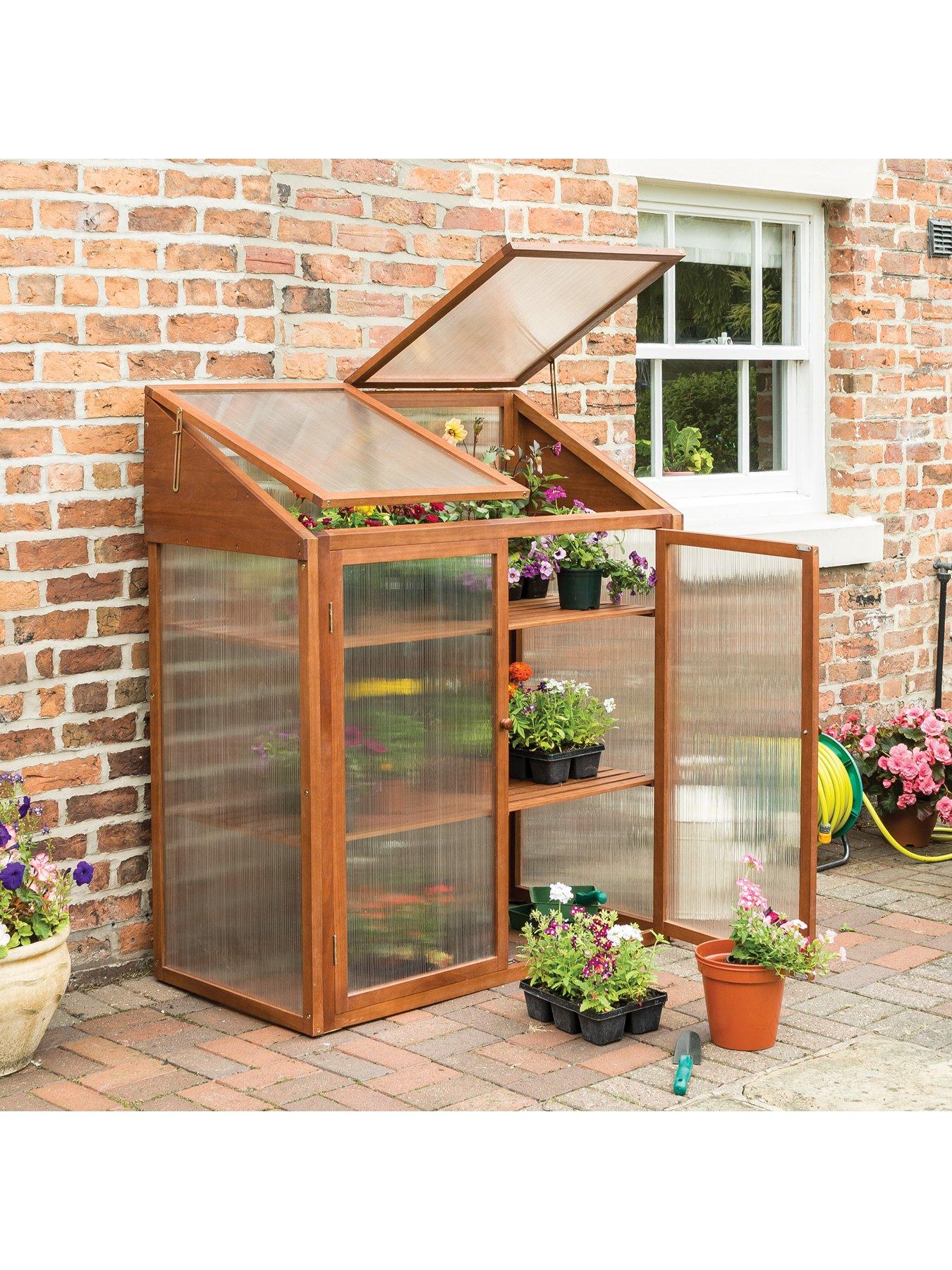 rowlinson-hardwood-mini-greenhousestillFront