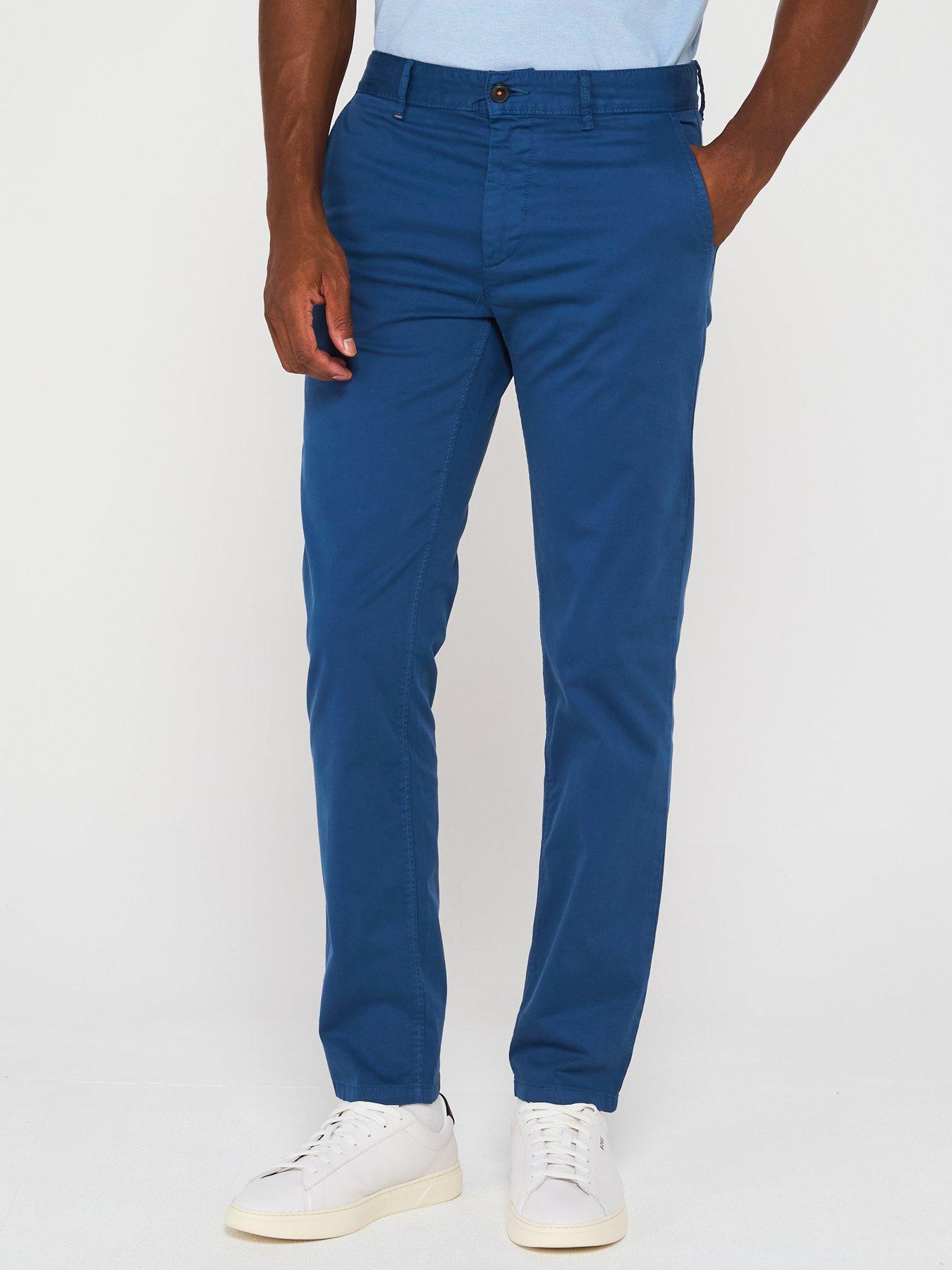 BOSS Slim Fit Chinos - Blue