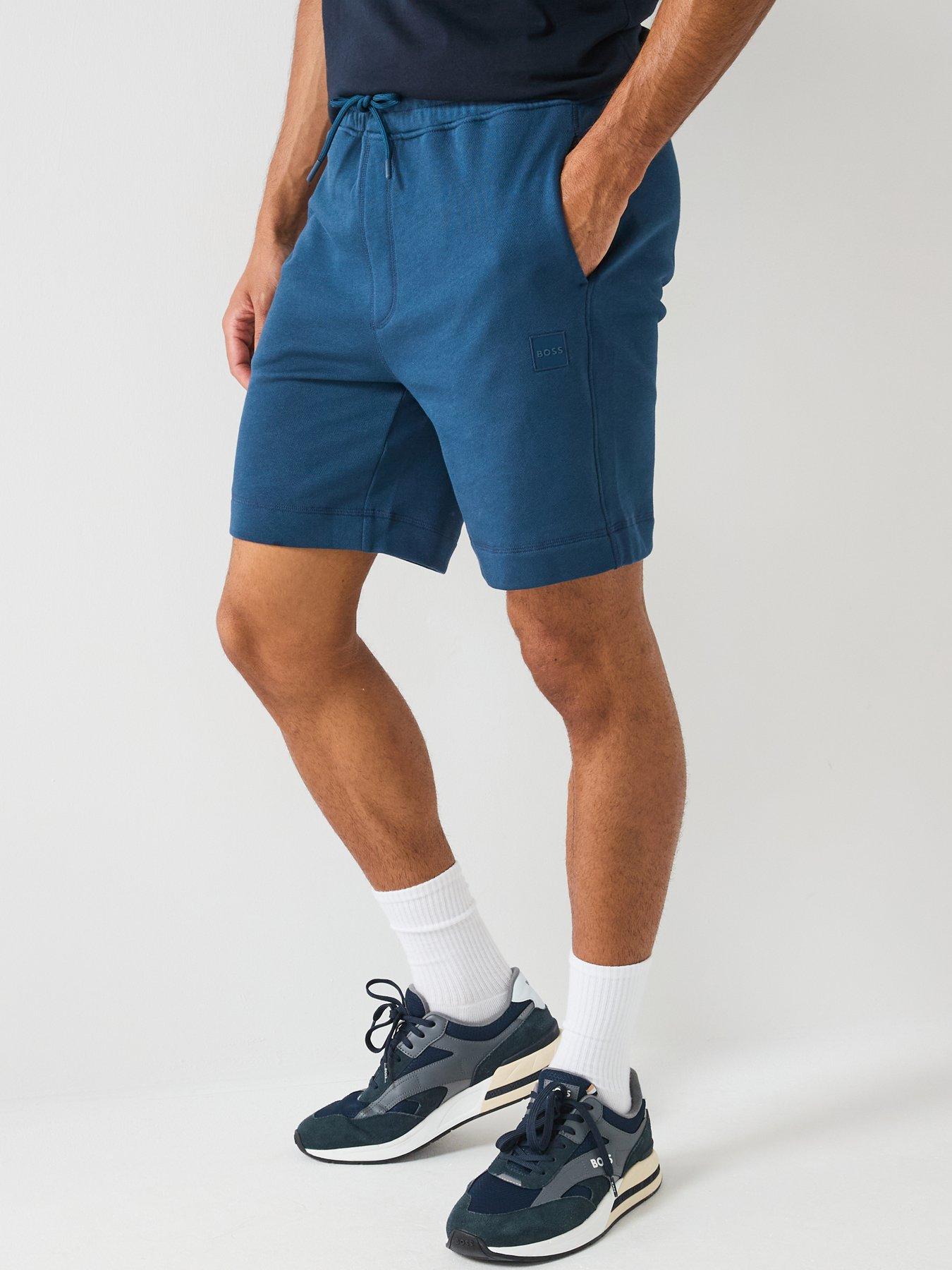 Image 1 of 5 of BOSS Sewalk Jersey Shorts-Blue - Open Blue