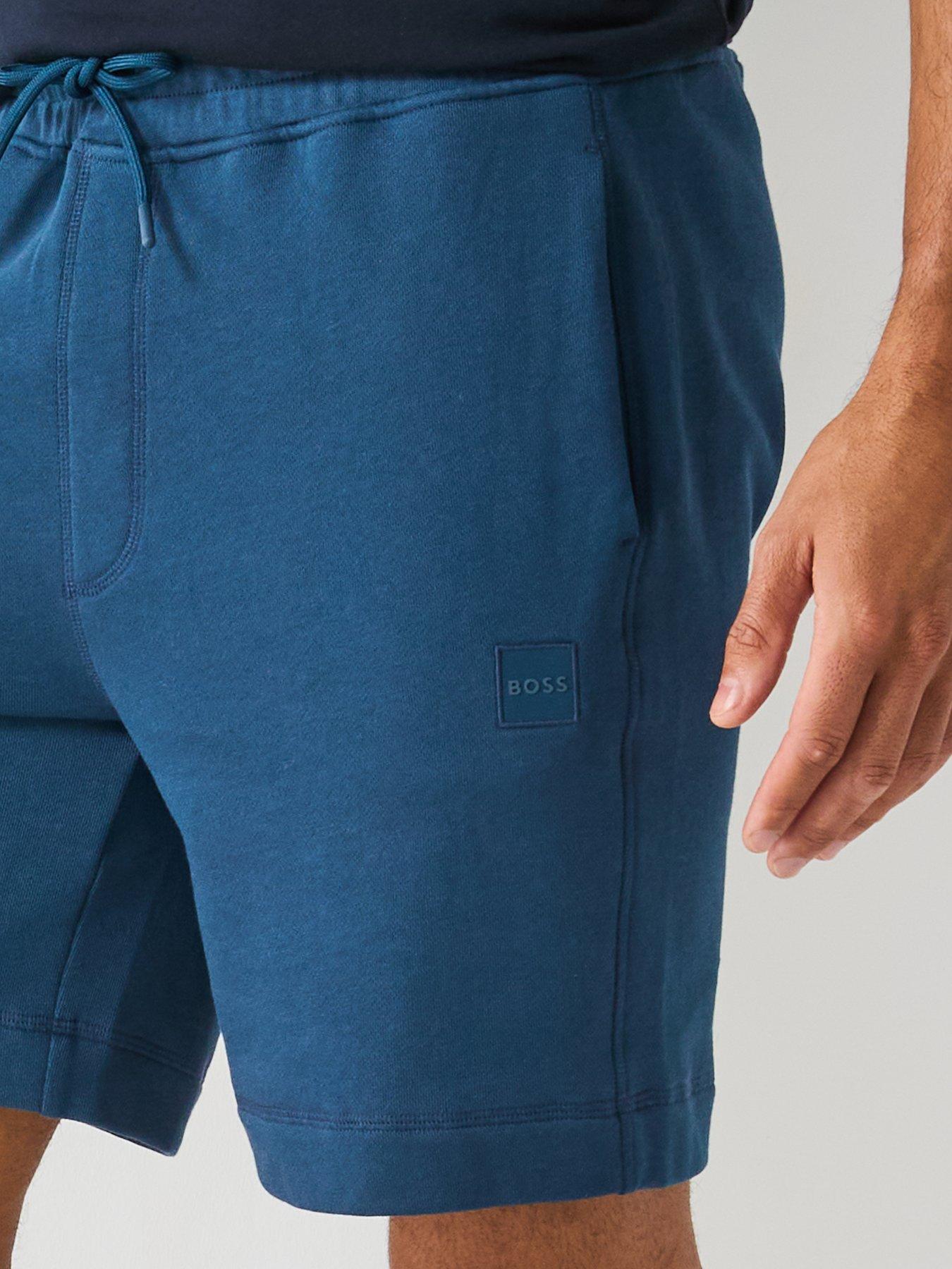Image 4 of 5 of BOSS Sewalk Jersey Shorts-Blue - Open Blue
