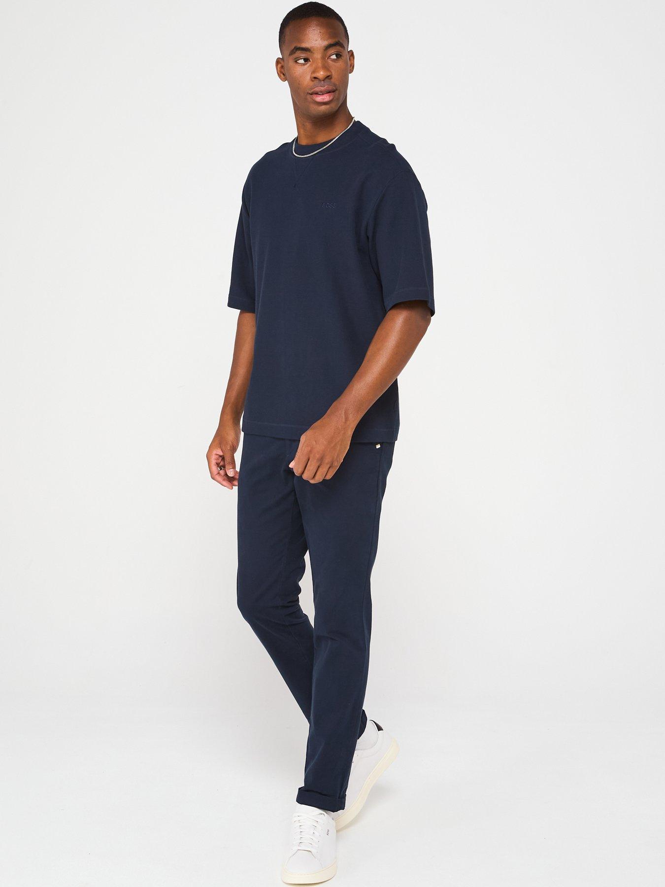 boss-waffle-t-shirt-dark-blueback