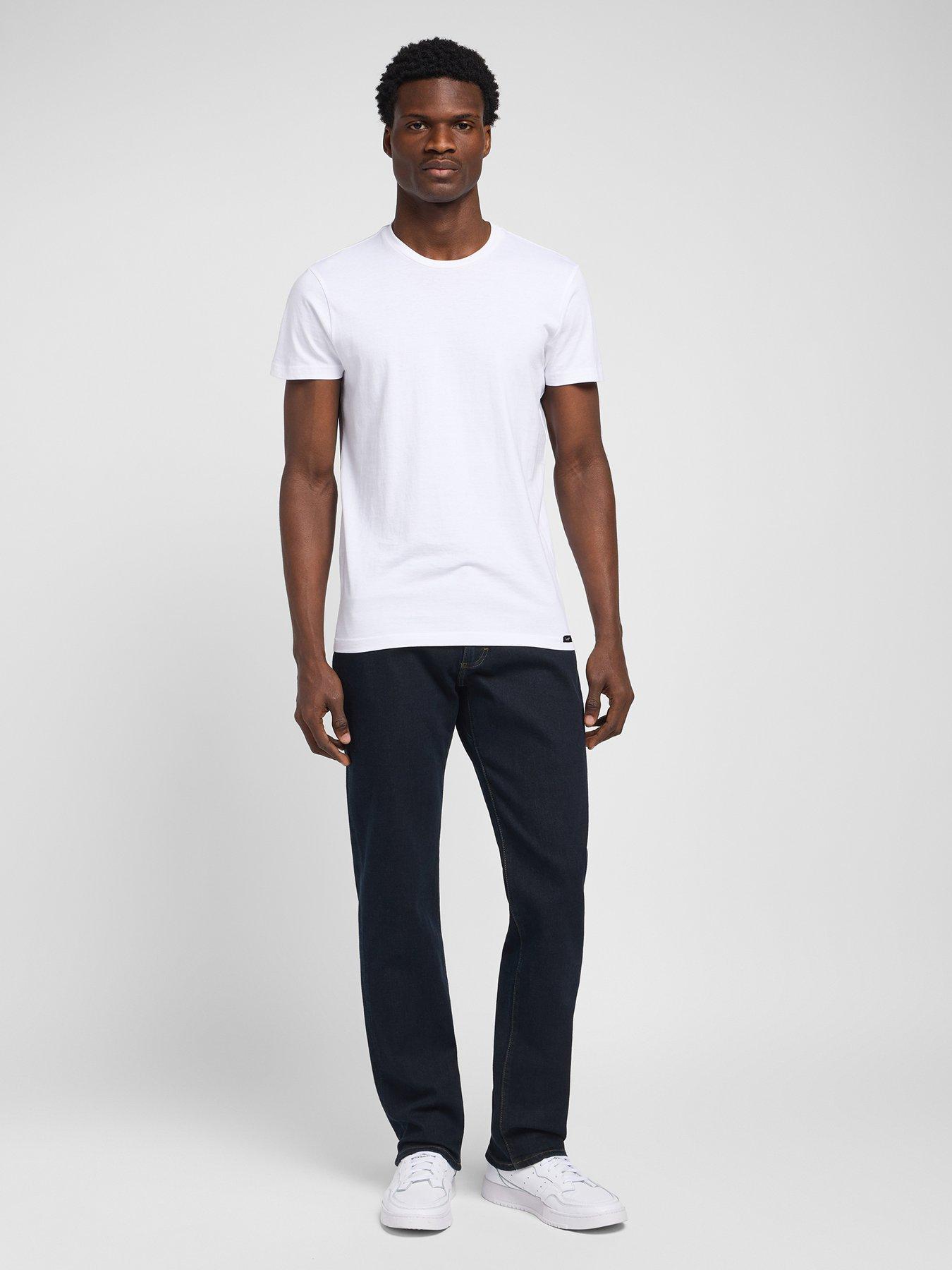 Image 1 of 5 of Lee Extreme Motion Stretch Straight Fit Jeans - Dark Blue