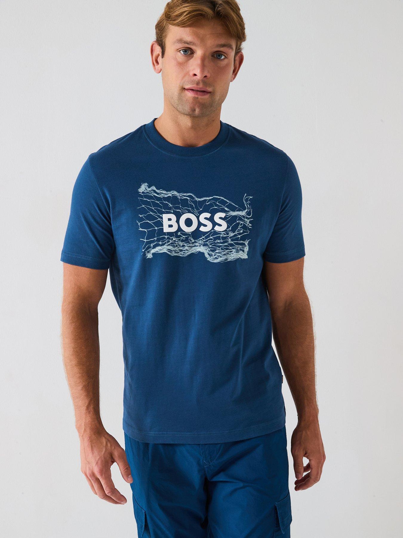 undefined Te Logospace T-Shirt - Open Blue