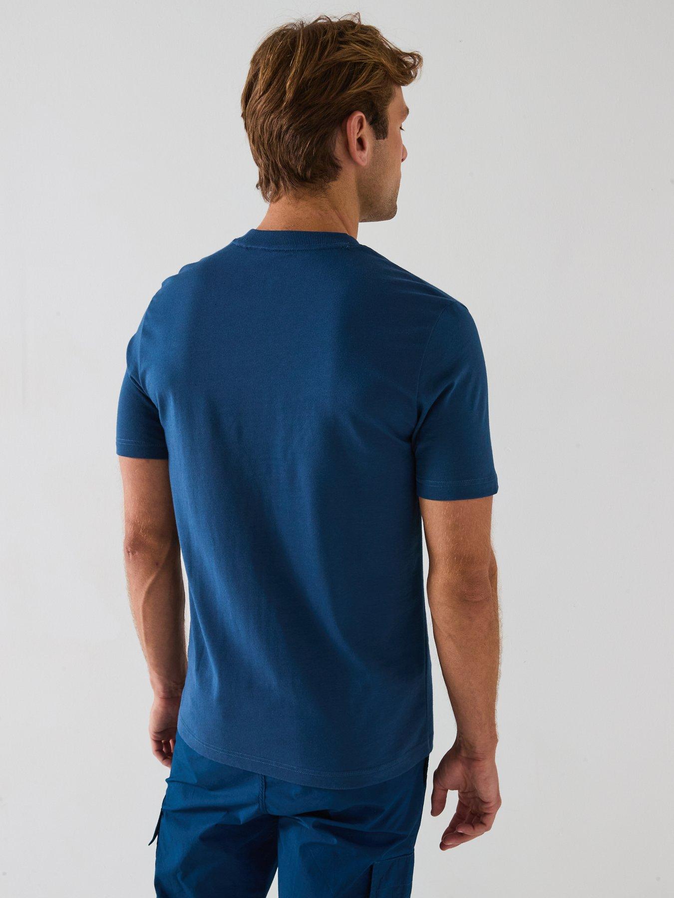 boss-te-logospace-t-shirt-open-bluestillFront
