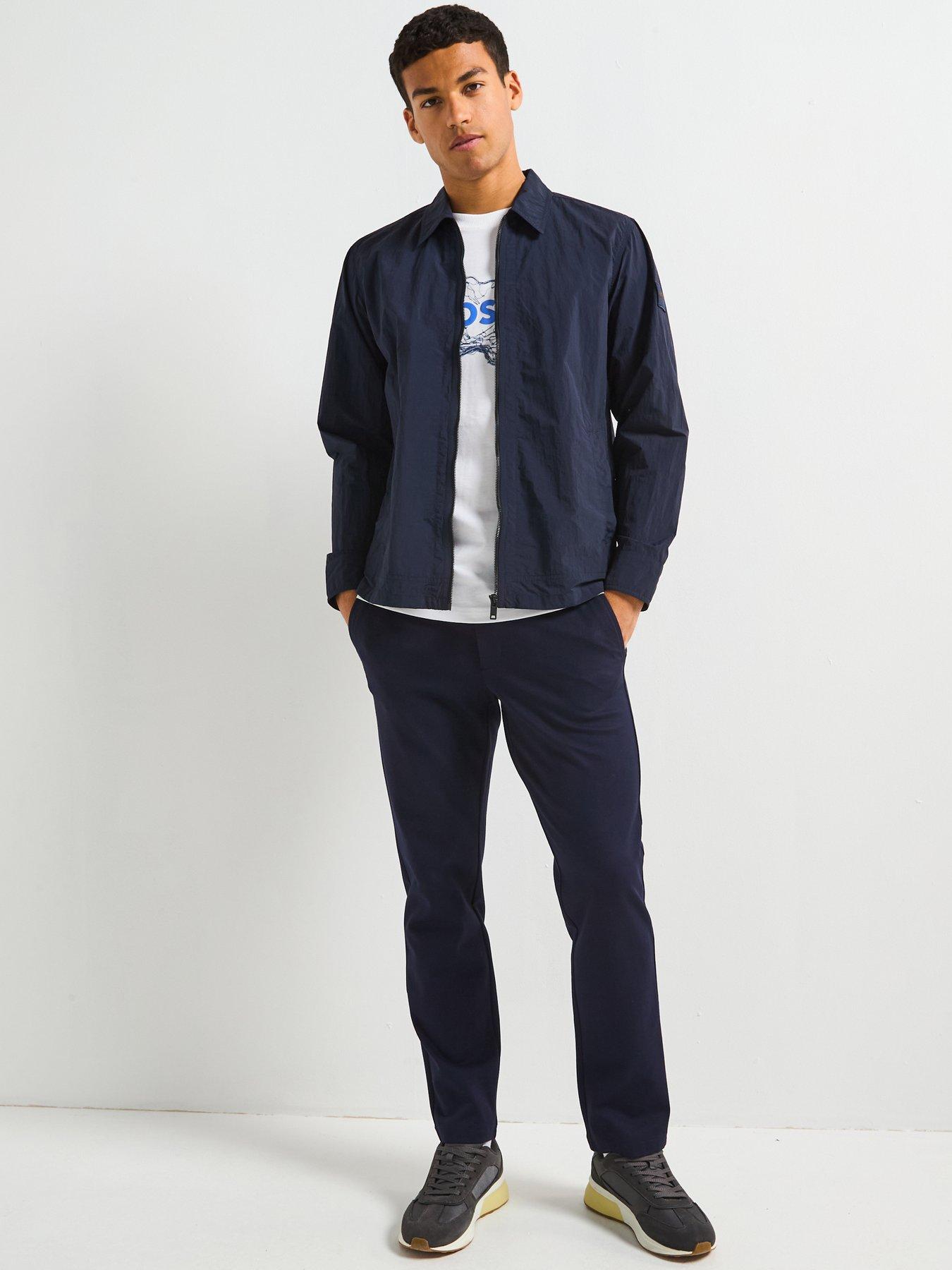 Image 5 of 5 of BOSS Leejay 1M Technical Over Shirt - Dark Blue
