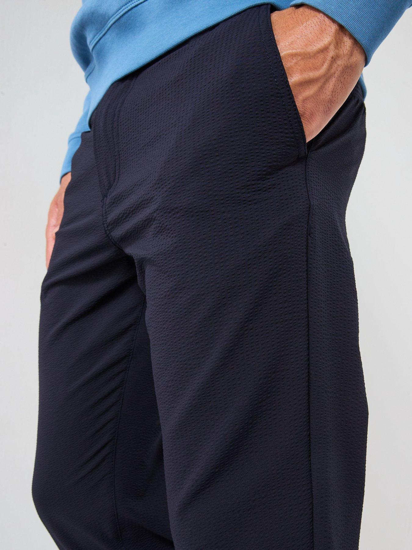 Image 4 of 5 of BOSS Technical Tapered Fit Trousers - Dark Blue