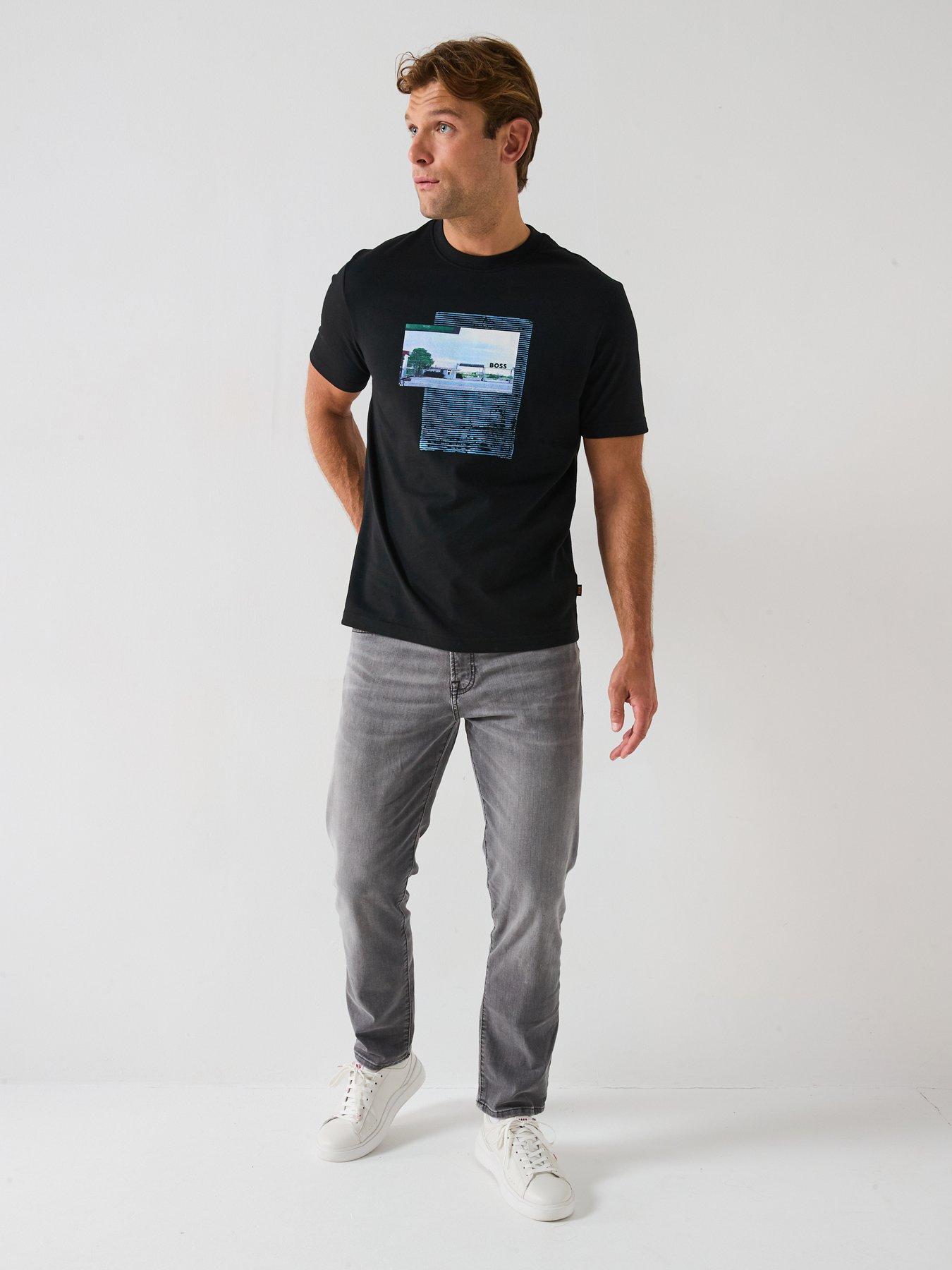 Image 3 of 5 of BOSS Te Ontheway T-Shirt - Black