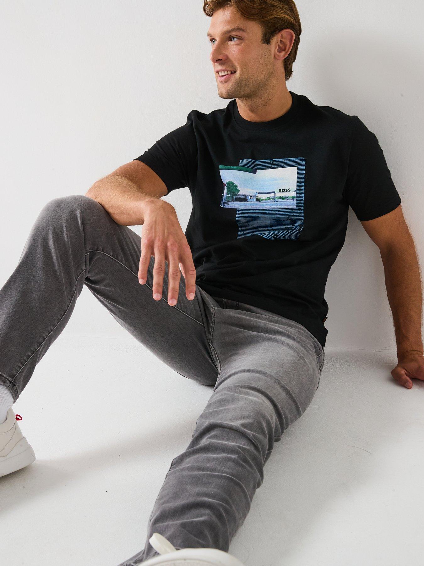 Image 5 of 5 of BOSS Te Ontheway T-Shirt - Black