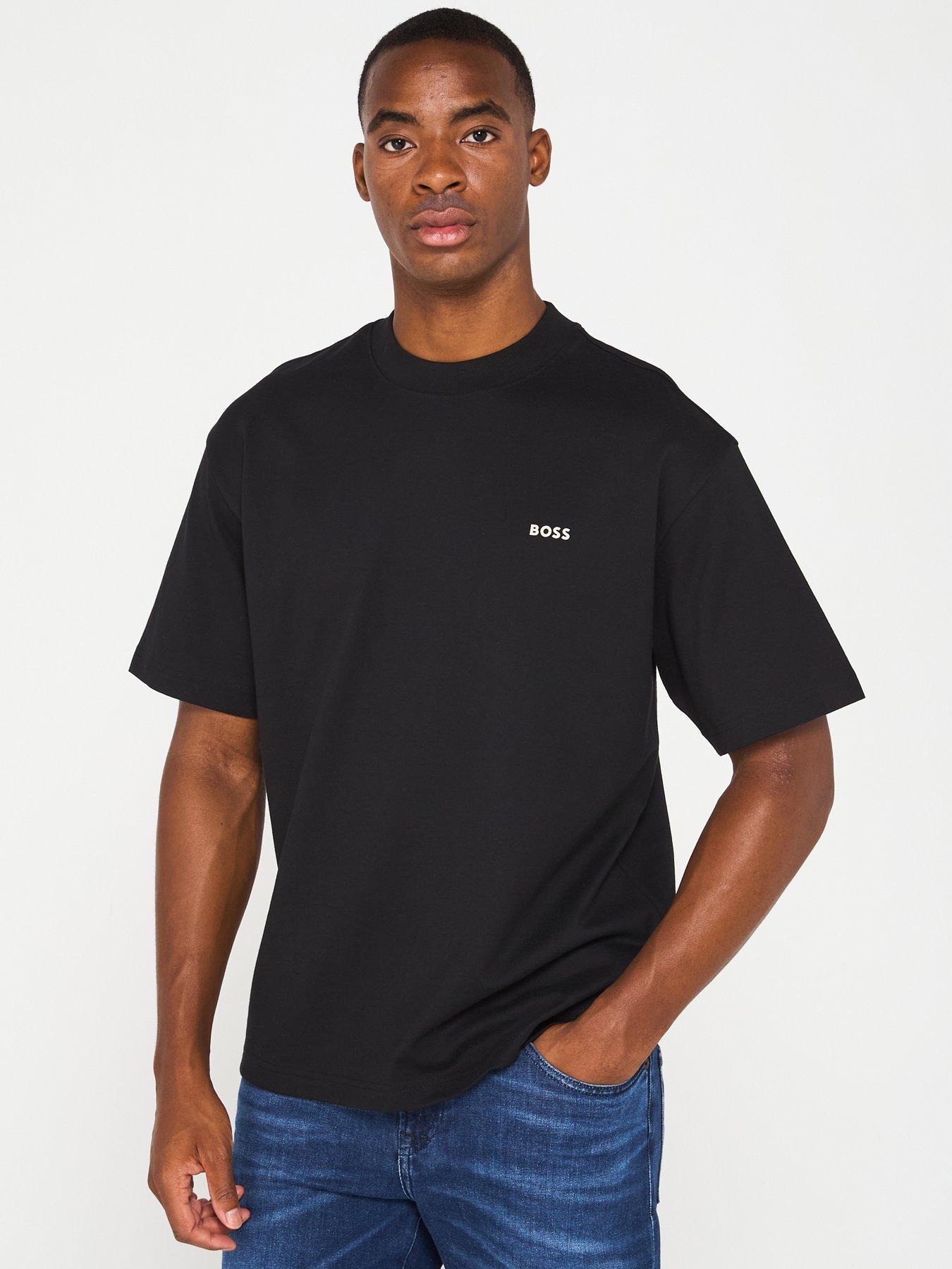 Image 1 of 6 of BOSS Te Nowhere T-Shirt - Black