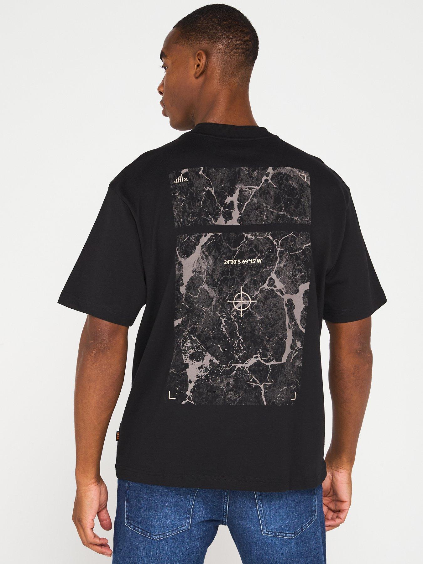 Image 2 of 6 of BOSS Te Nowhere T-Shirt - Black