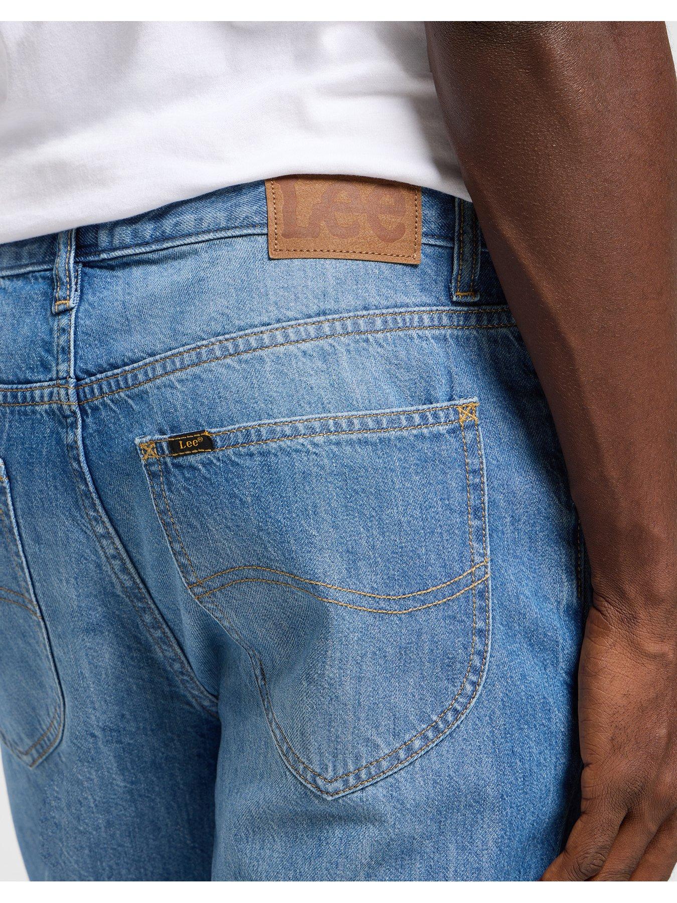 Image 5 of 6 of Lee Lee West Regular Straight Jeans -blue