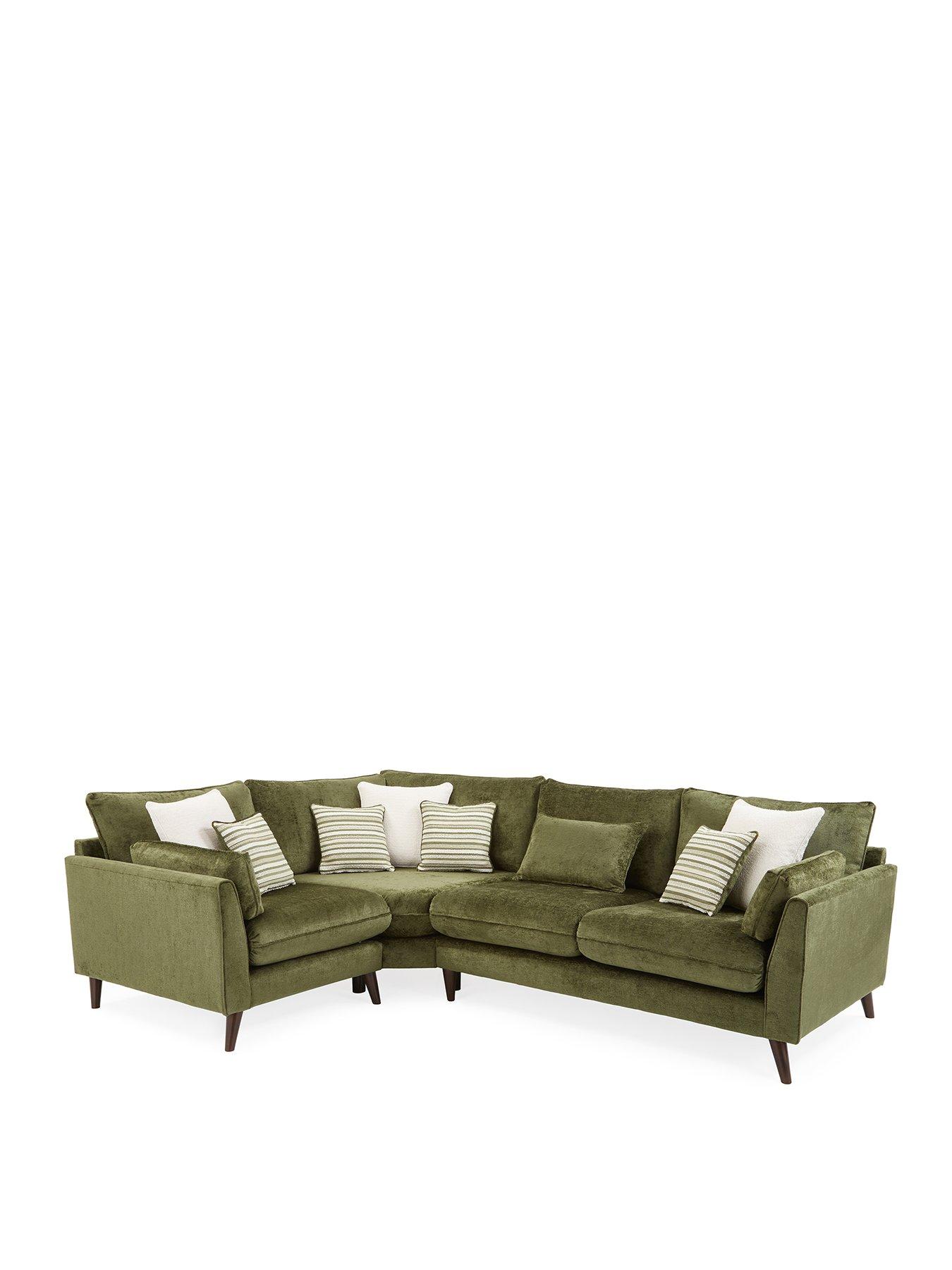 Image 3 of 7 of Very Home Sanremo Left Hand Double Arm Corner Group Sofa&nbsp;- Made to order in the UK