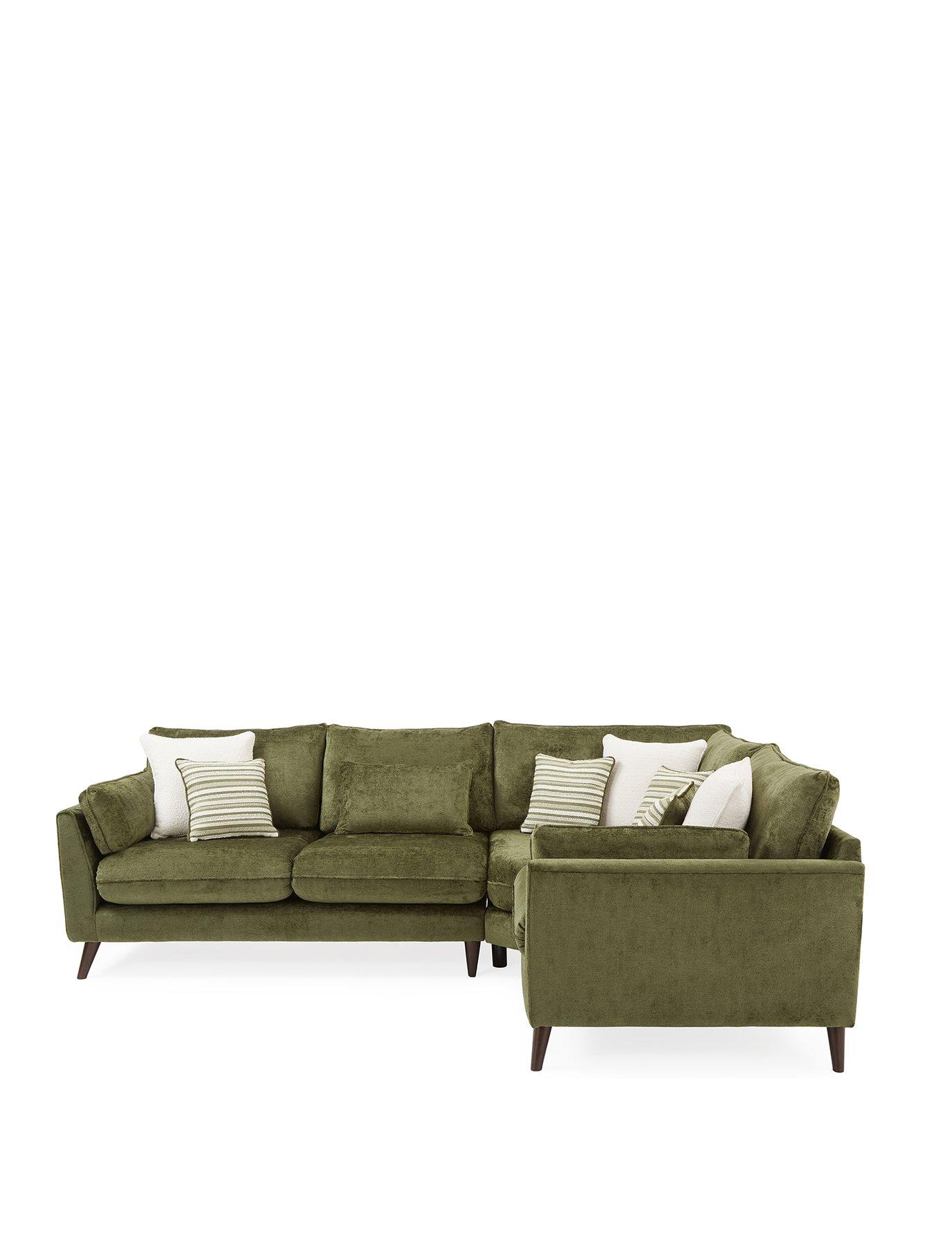 Image 2 of 7 of The Very Collection Sanremo Right Hand&nbsp;Double Arm Corner Group Sofa&nbsp;- Made to order in the UK