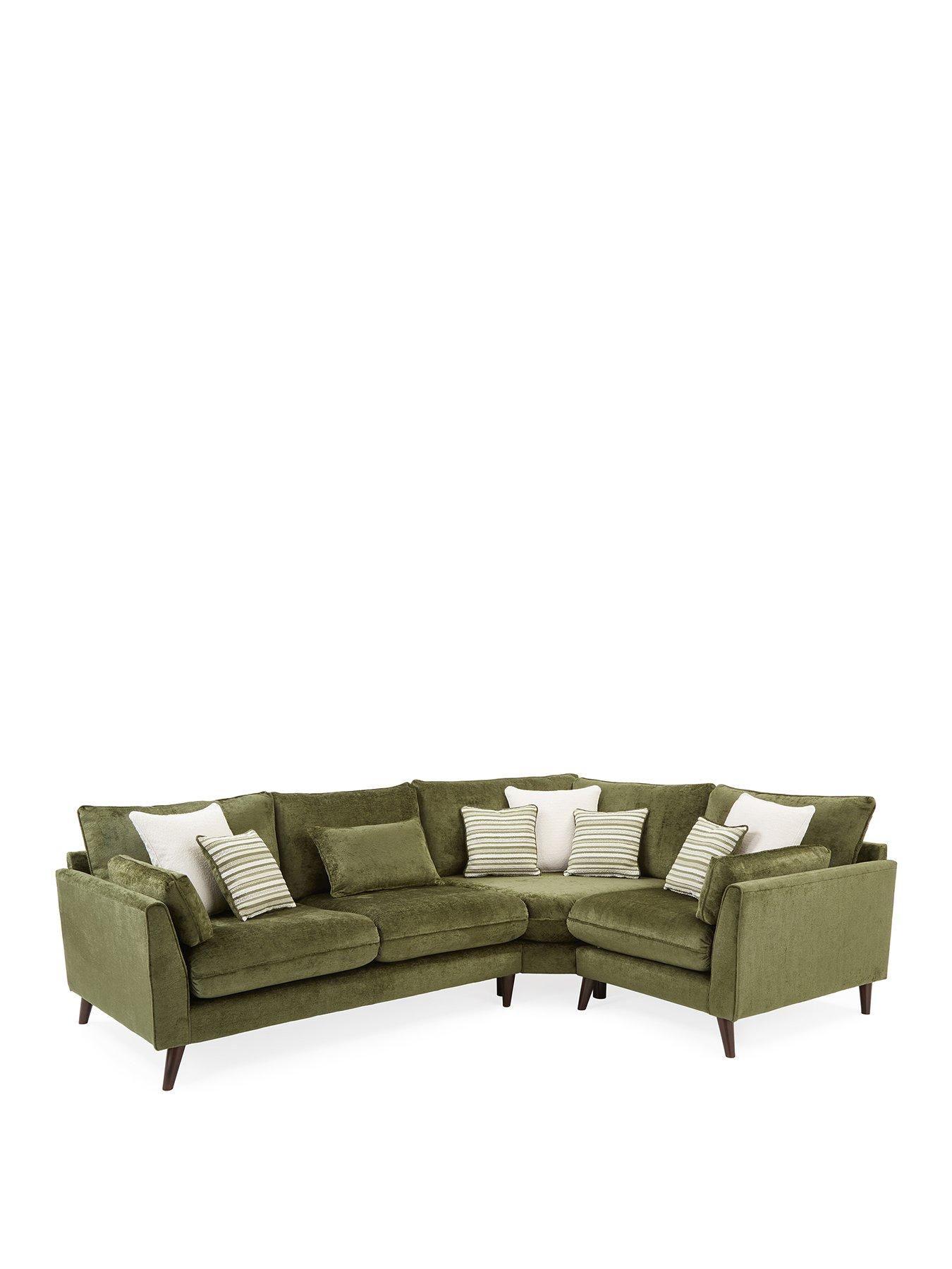 Image 3 of 7 of The Very Collection Sanremo Right Hand&nbsp;Double Arm Corner Group Sofa&nbsp;- Made to order in the UK