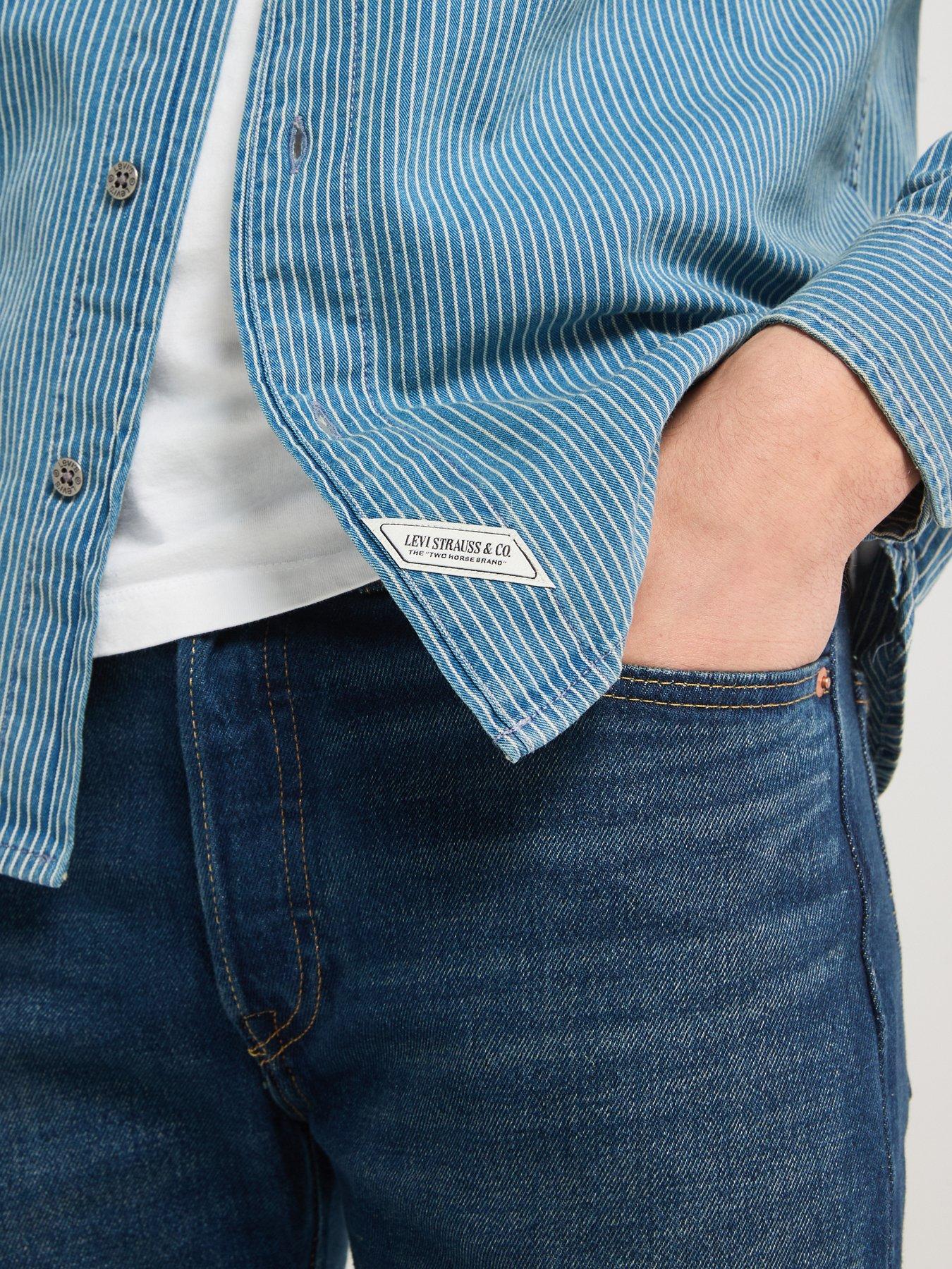 levis-levis-auburn-worker-denim-shirt--blueoutfit