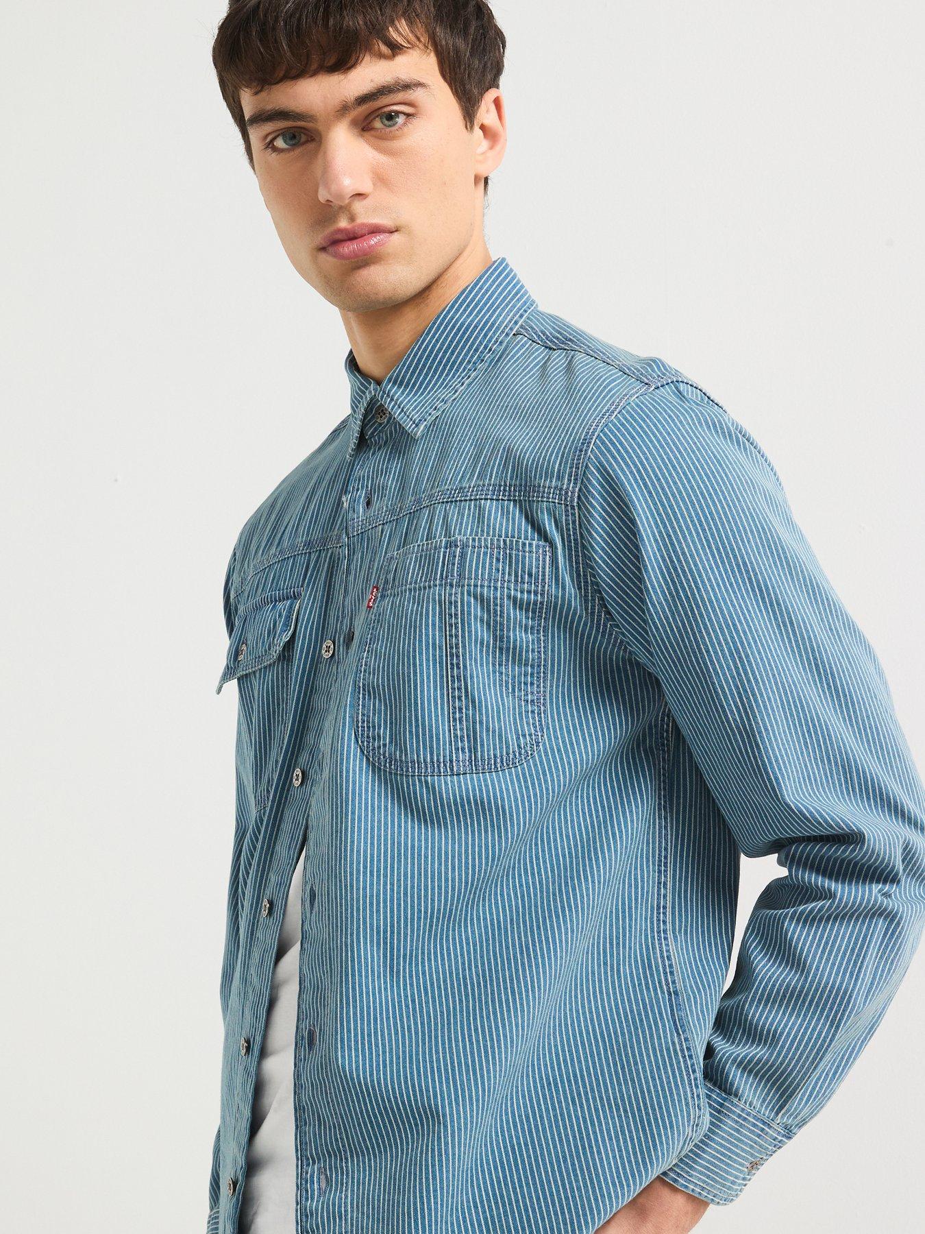 levis-levis-auburn-worker-denim-shirt--bluedetail