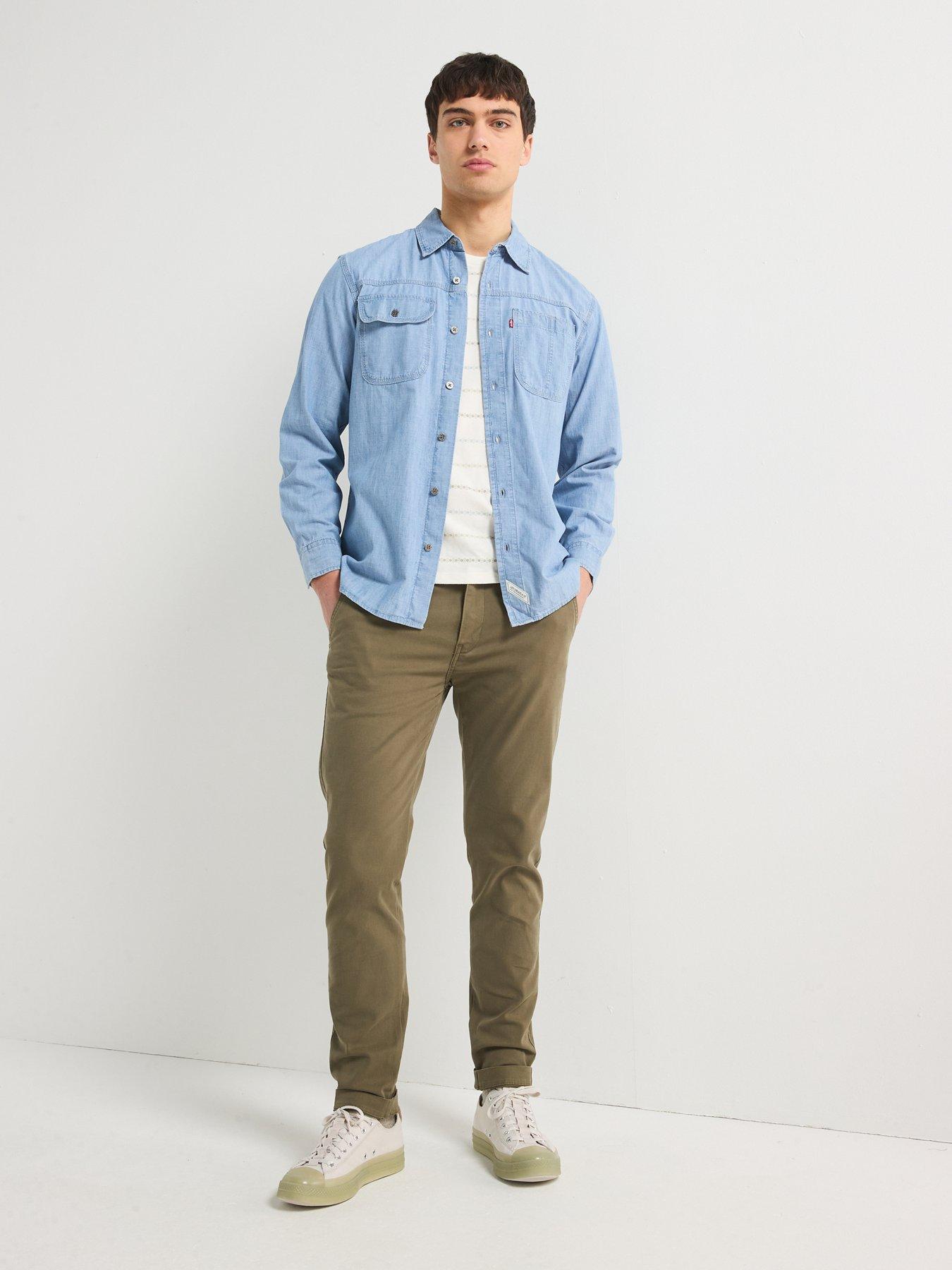 levis-levis-auburn-worker-denim-shirt--light-blueback