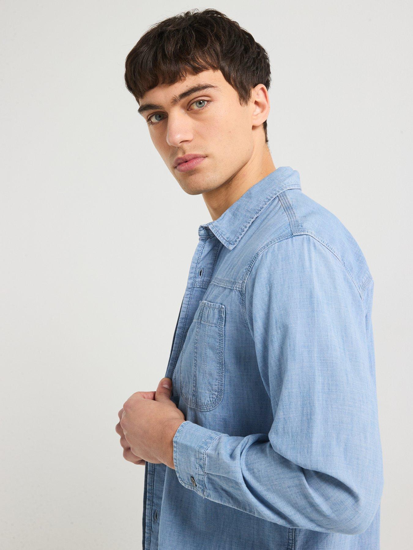 levis-levis-auburn-worker-denim-shirt--light-bluedetail