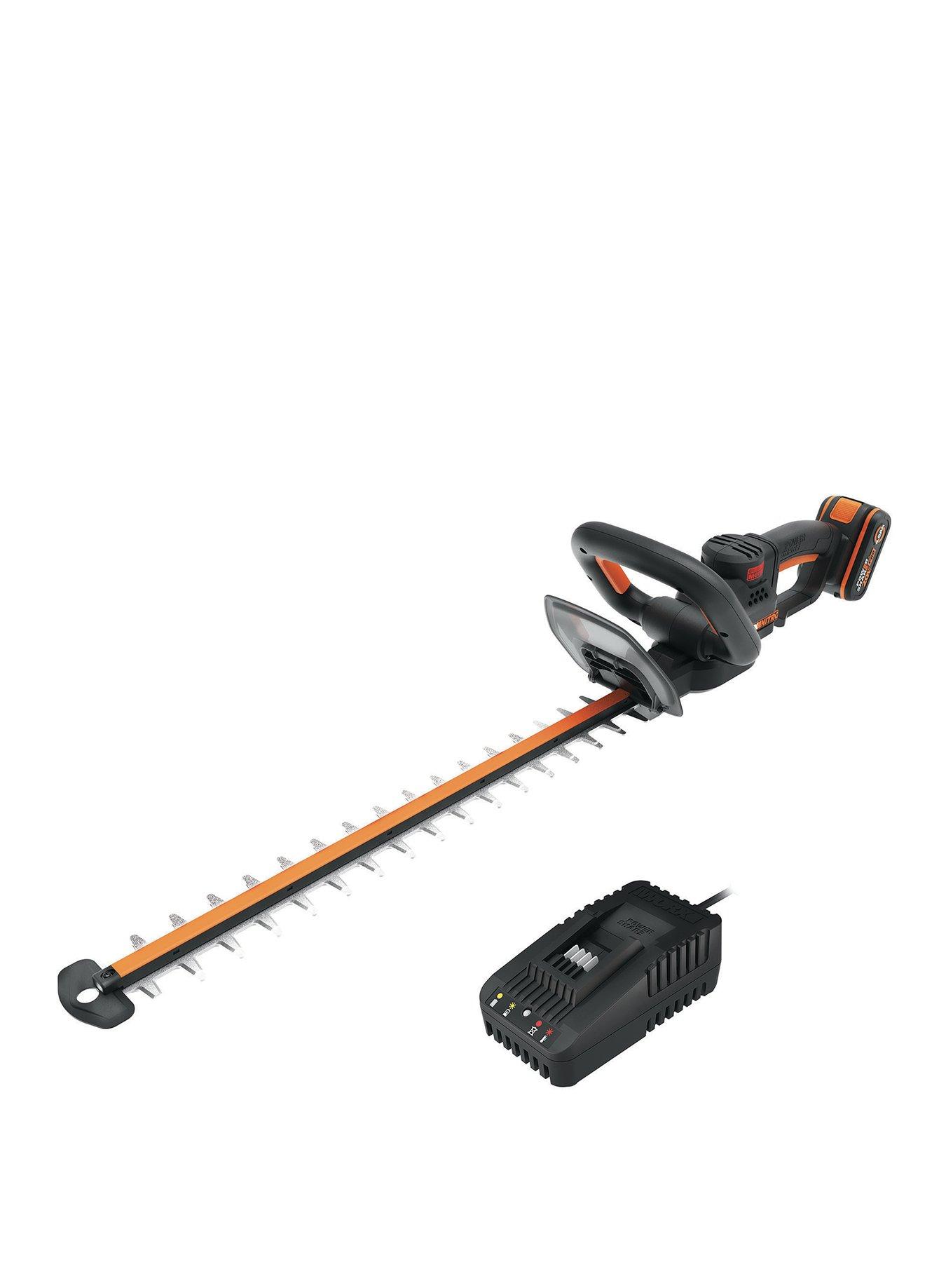 worx-20v-powershare-57cm-brushless-cordless-hedge-trimmer-with-x1-40ah-battery-and-charger