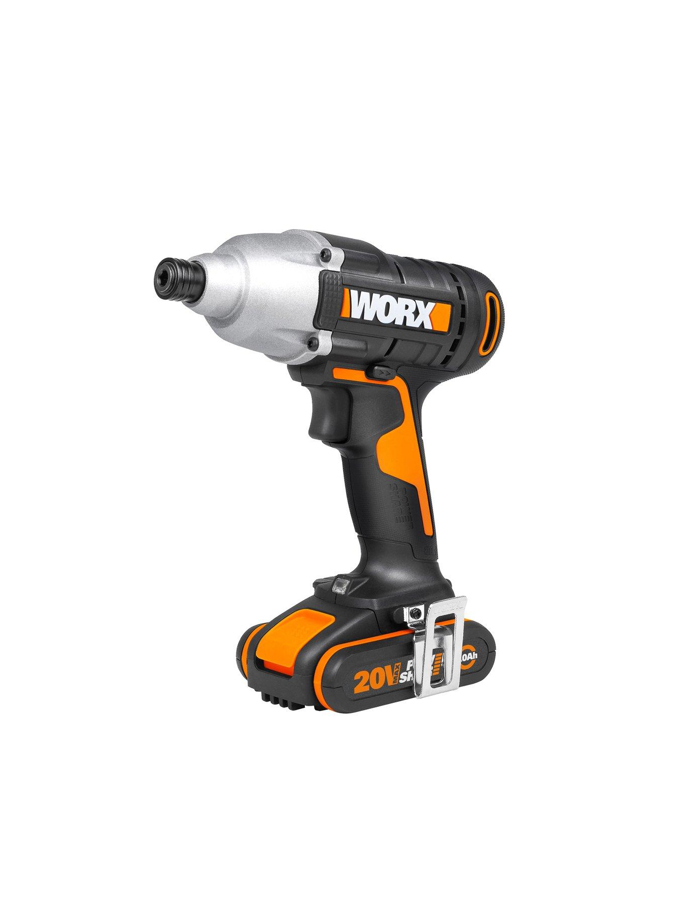Image 3 of 7 of Worx 20V Cordless Impact Driver with x1 2.0Ah Battery &amp; Charger