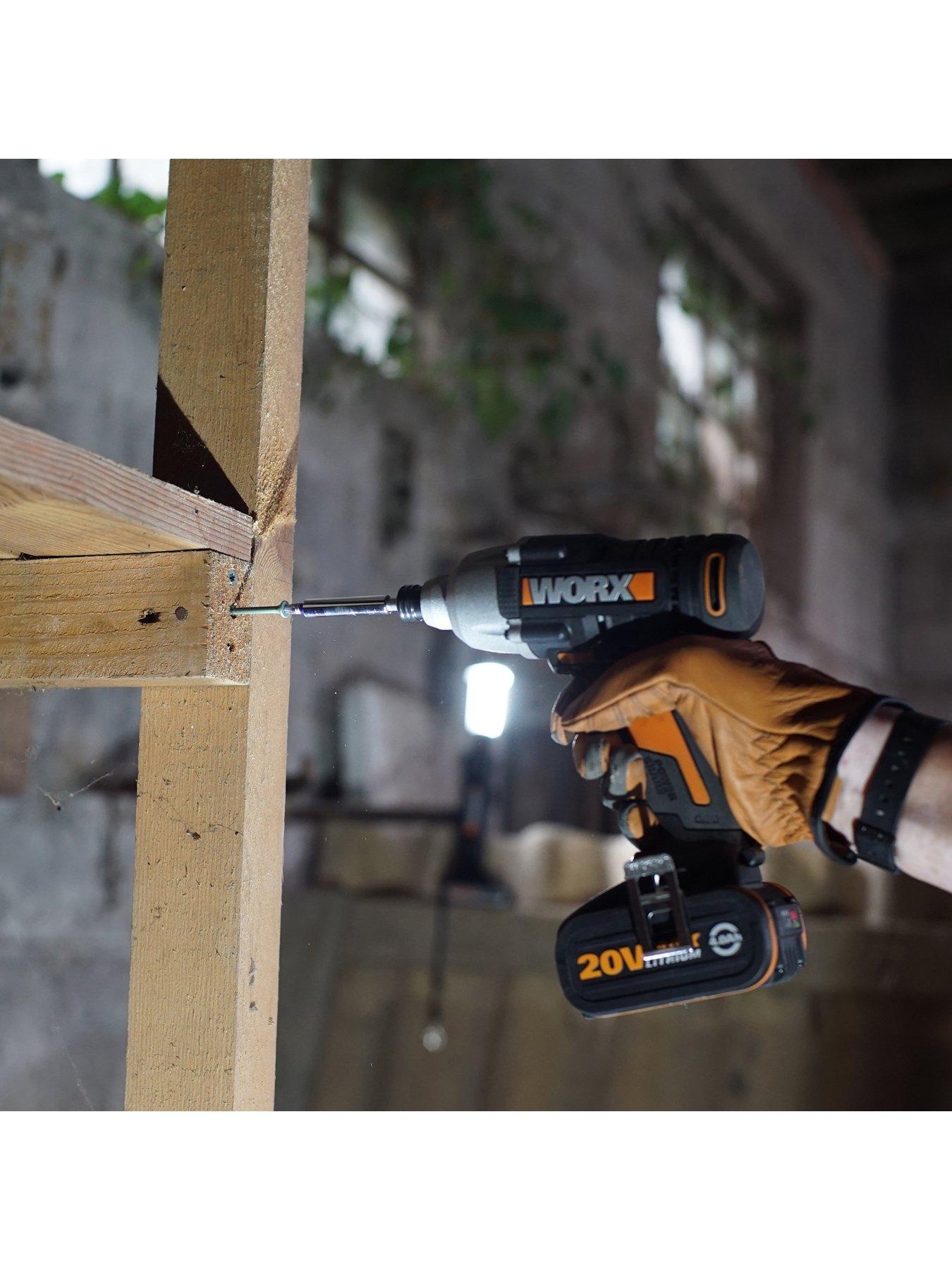 Image 5 of 7 of Worx 20V Cordless Impact Driver with x1 2.0Ah Battery &amp; Charger